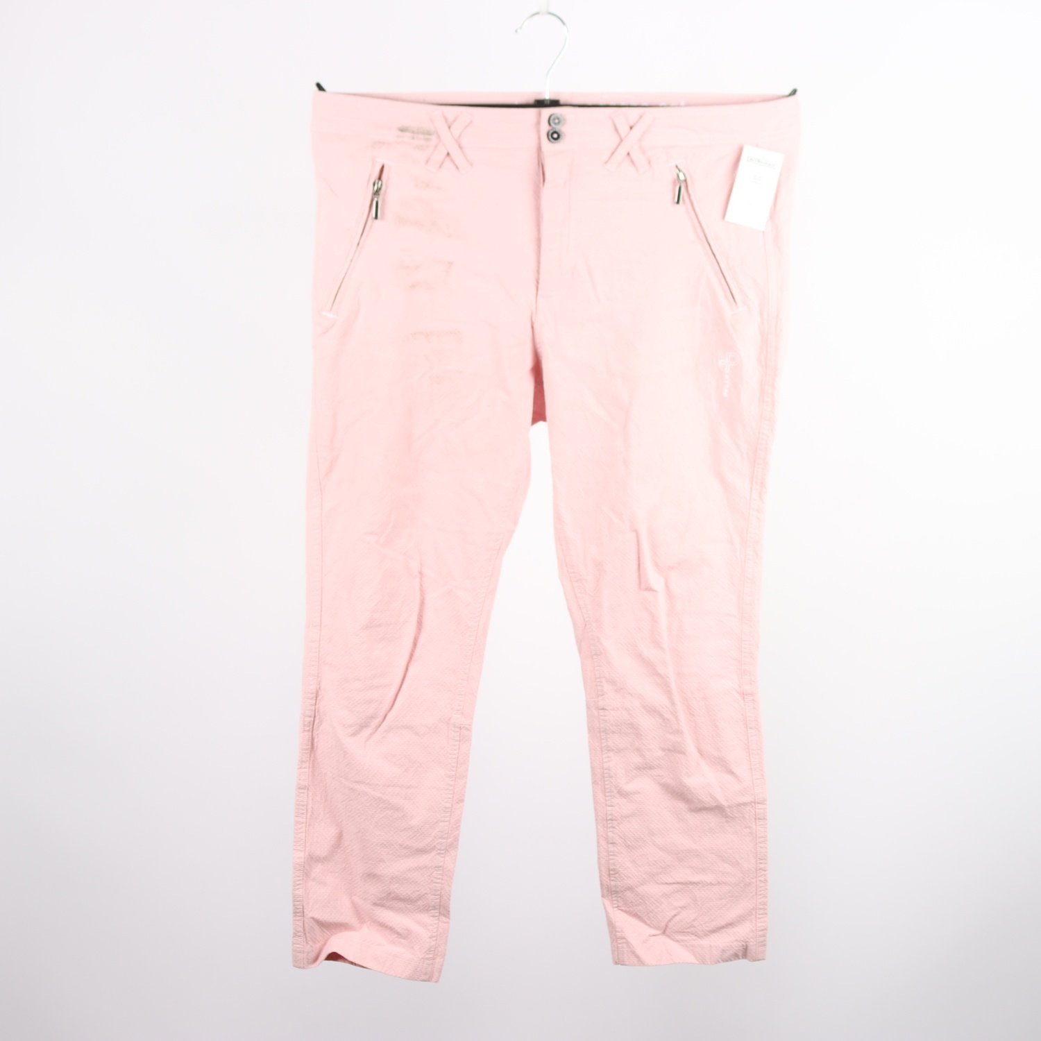Byxor, pelle P, rosa, stl. XL.