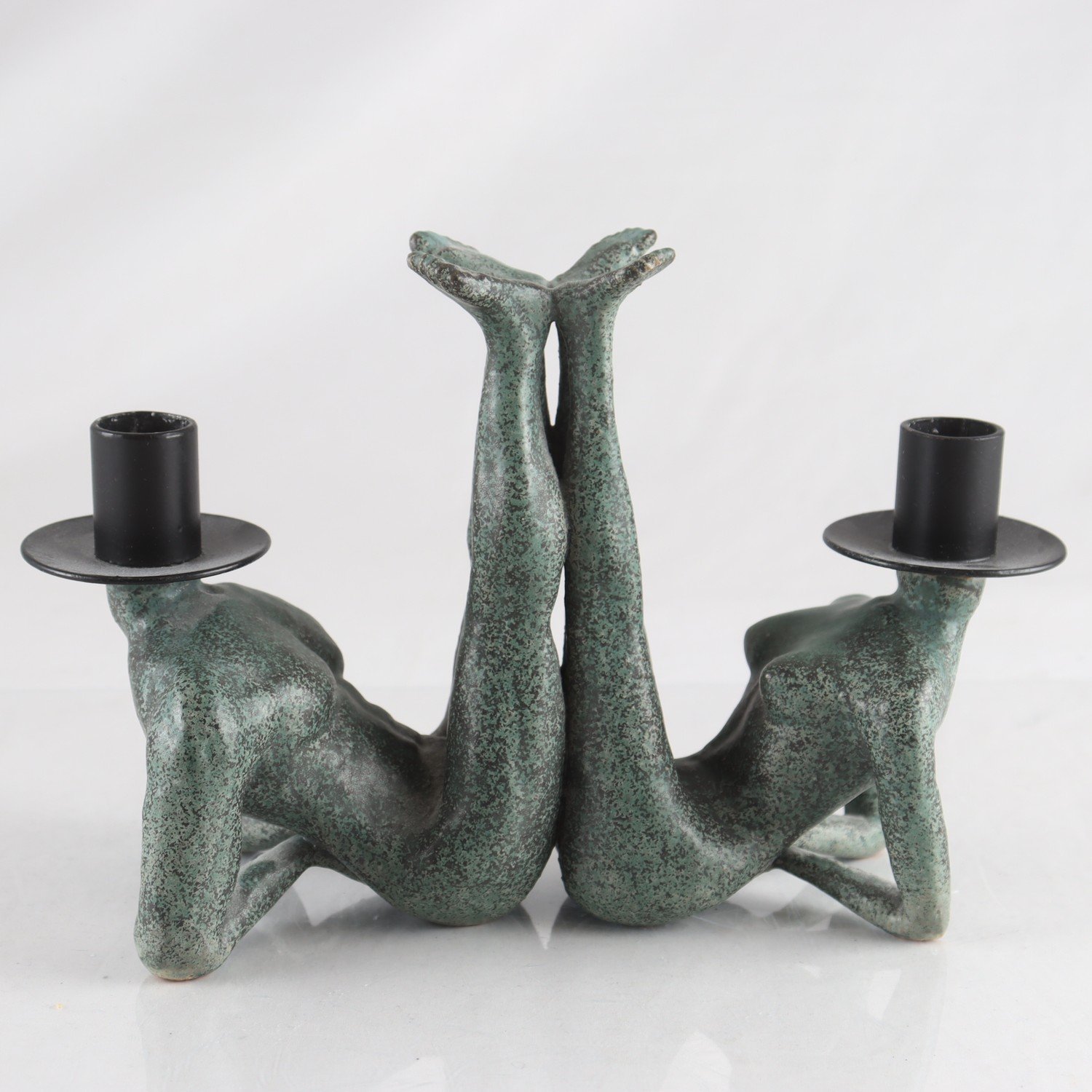 Ljusstake, ”Ljushuvud”, Isabella Keramik & Design