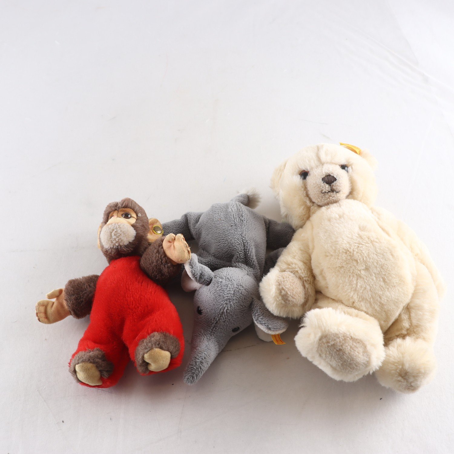 Mjukisdjur, Steiff, 3st.