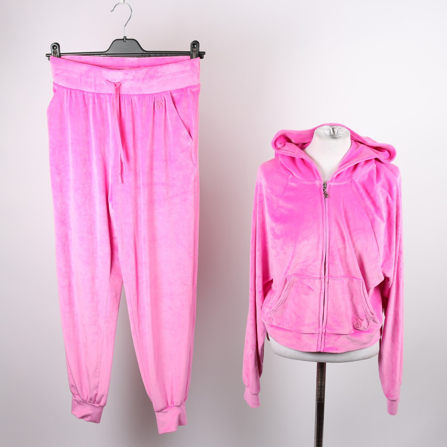 Loungewear Set, Victoria´s Secret, lila neon, stl. S