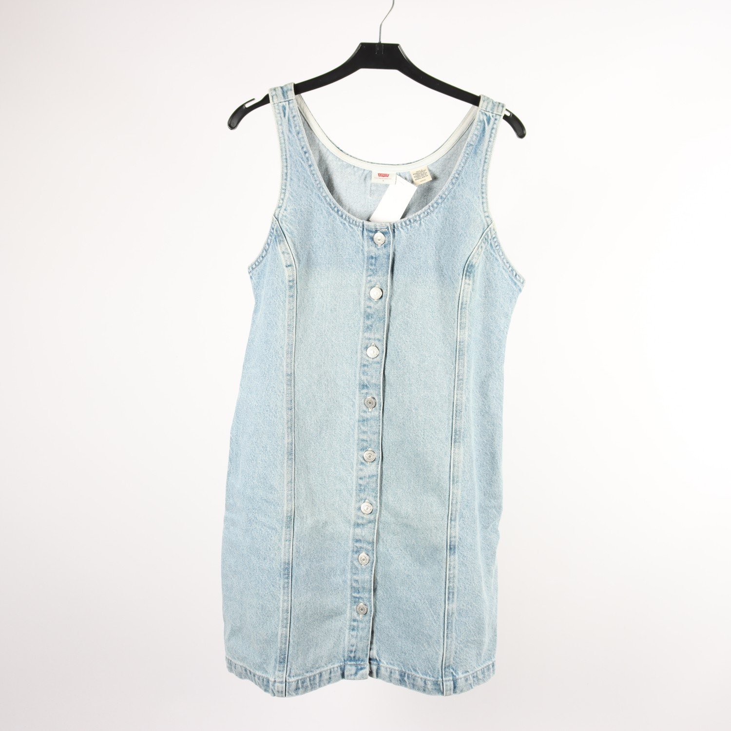 Klänning, Levis, blå, jeans, stl. S.