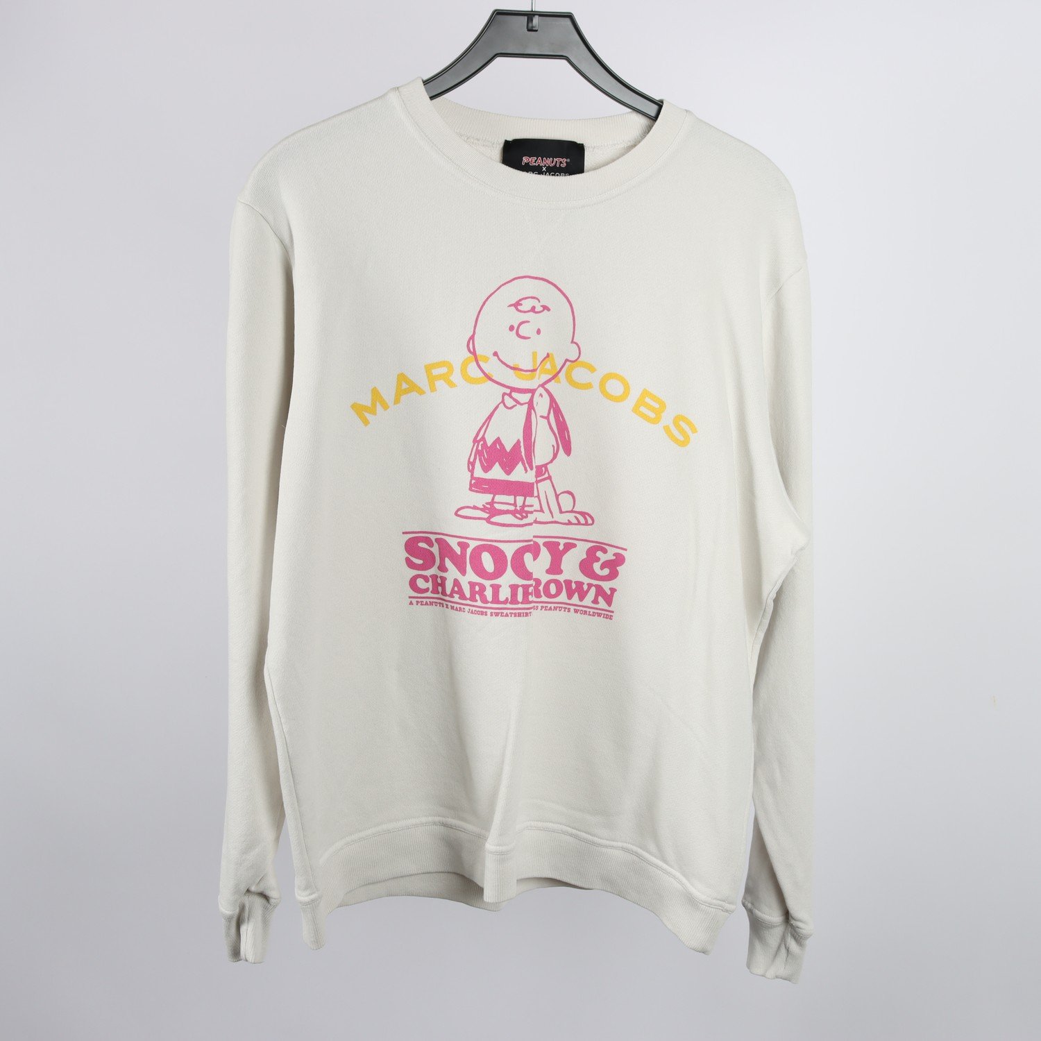 Tröja, Peanuts x Marc Jacobs, off-white, stl. M