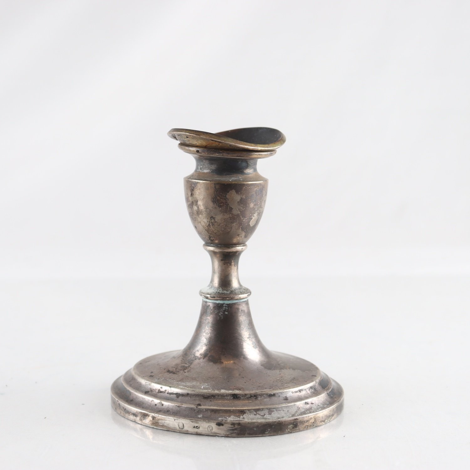 Ljusstake, silver, Johannes Siggaard, (1932-1960), Danmark