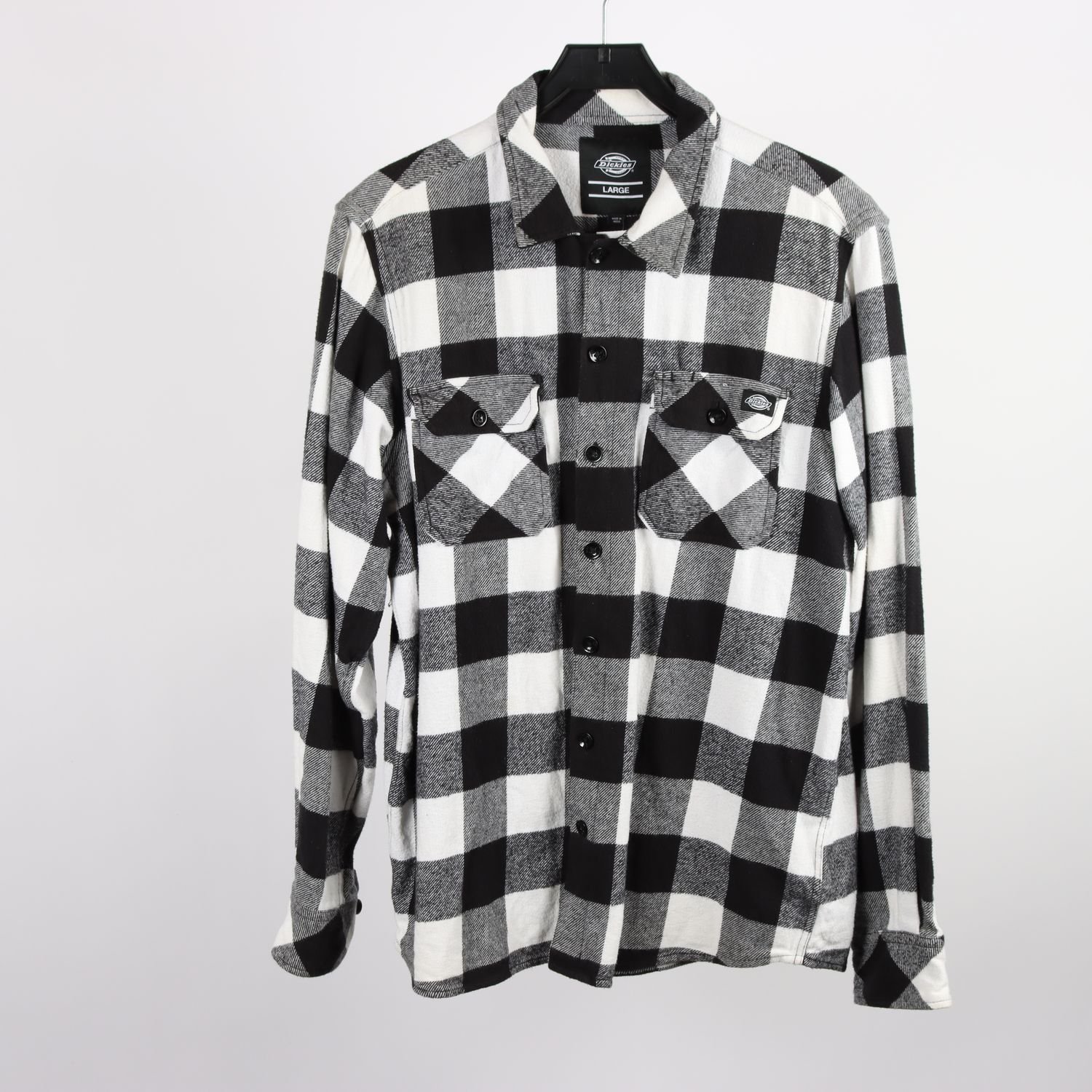 Skjorta, Dickies, rutig, stl. L