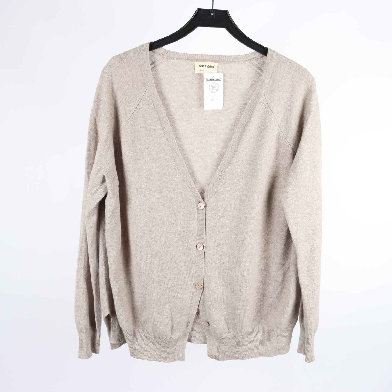 Kofta, Soft Goat, beige, cashmere, stl. M.
