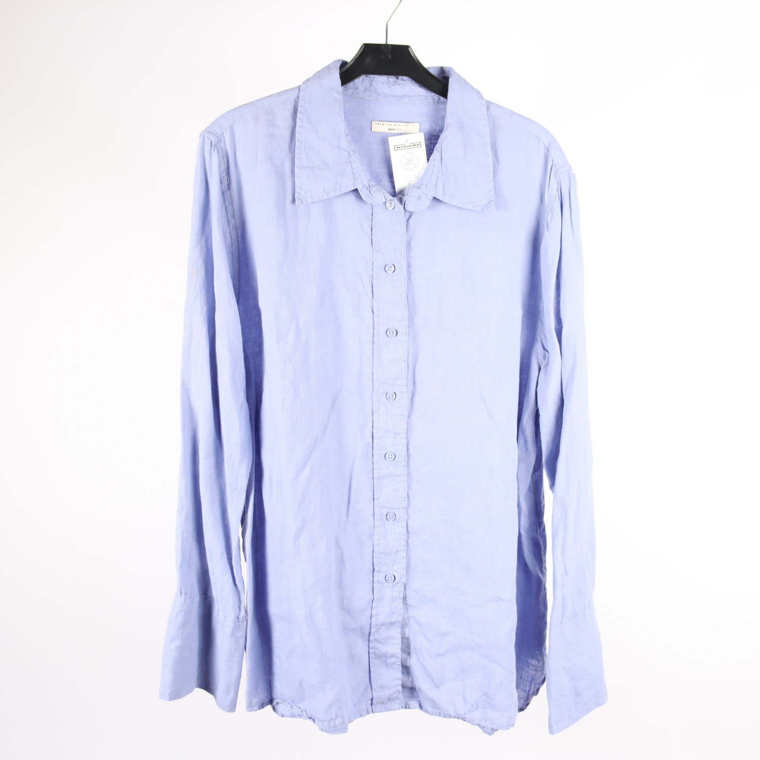 Blus, Ginatricot, lila, lin, stl. L.