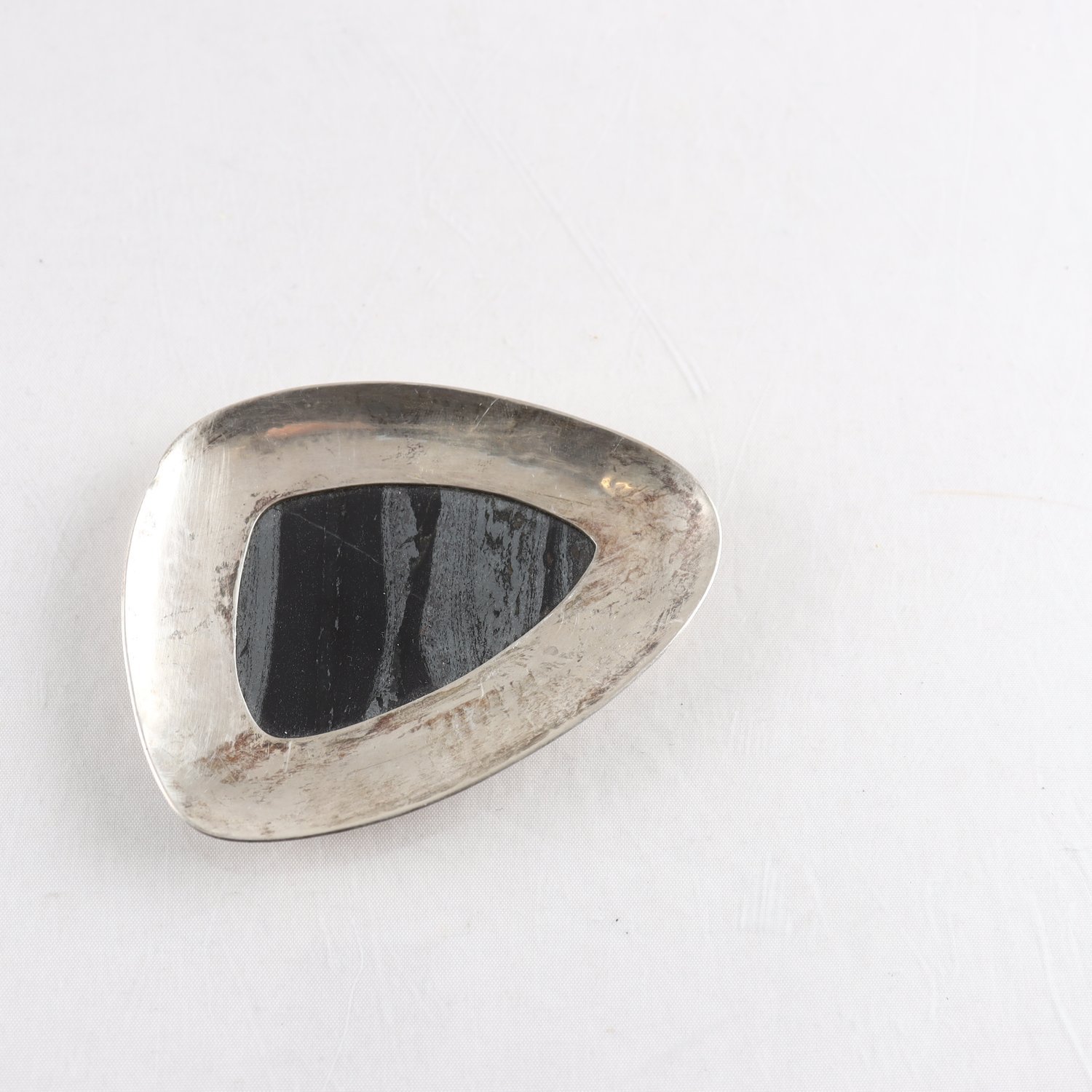Fat, sterling silver, sten, R Fridström