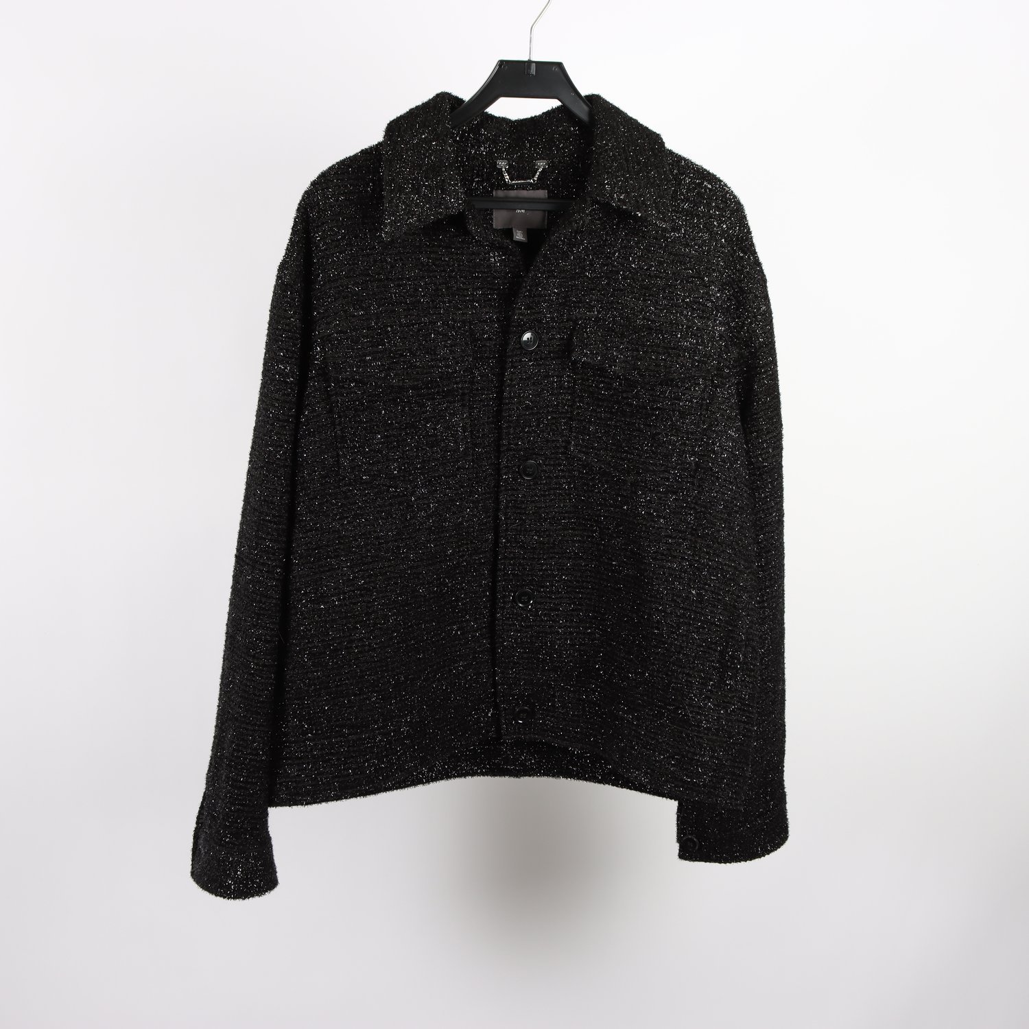 Jacka, H&M Studios, svart, stl. L