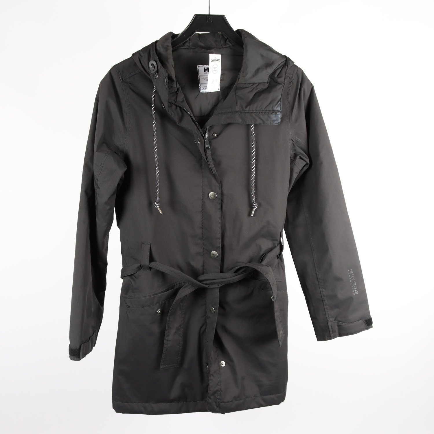 Vindjacka, Helly Hansen, svart, lite tjockare, stl. S.