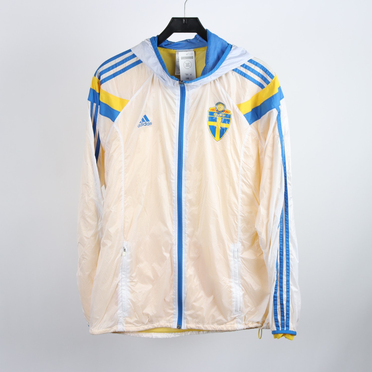 Vindjacka, Adidas SvFF, flerfärgad, stl. L