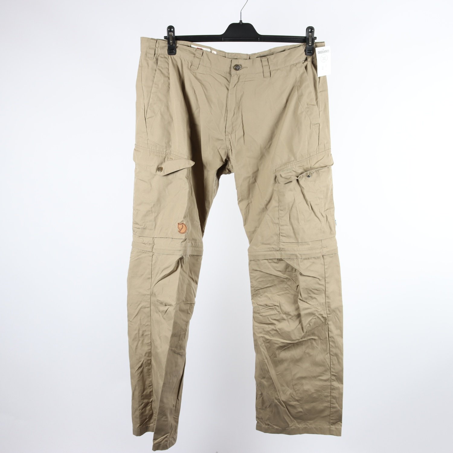 Friluftsbyxor, Fjällräven, G-1000, beige, stl. 54.