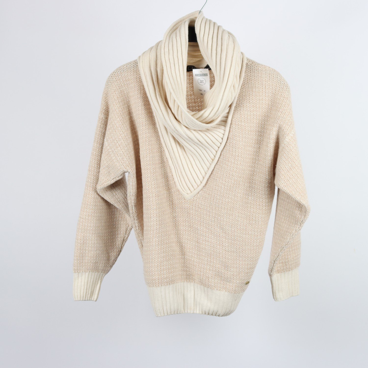 Tröja, Lacoste, beige, stl. 38