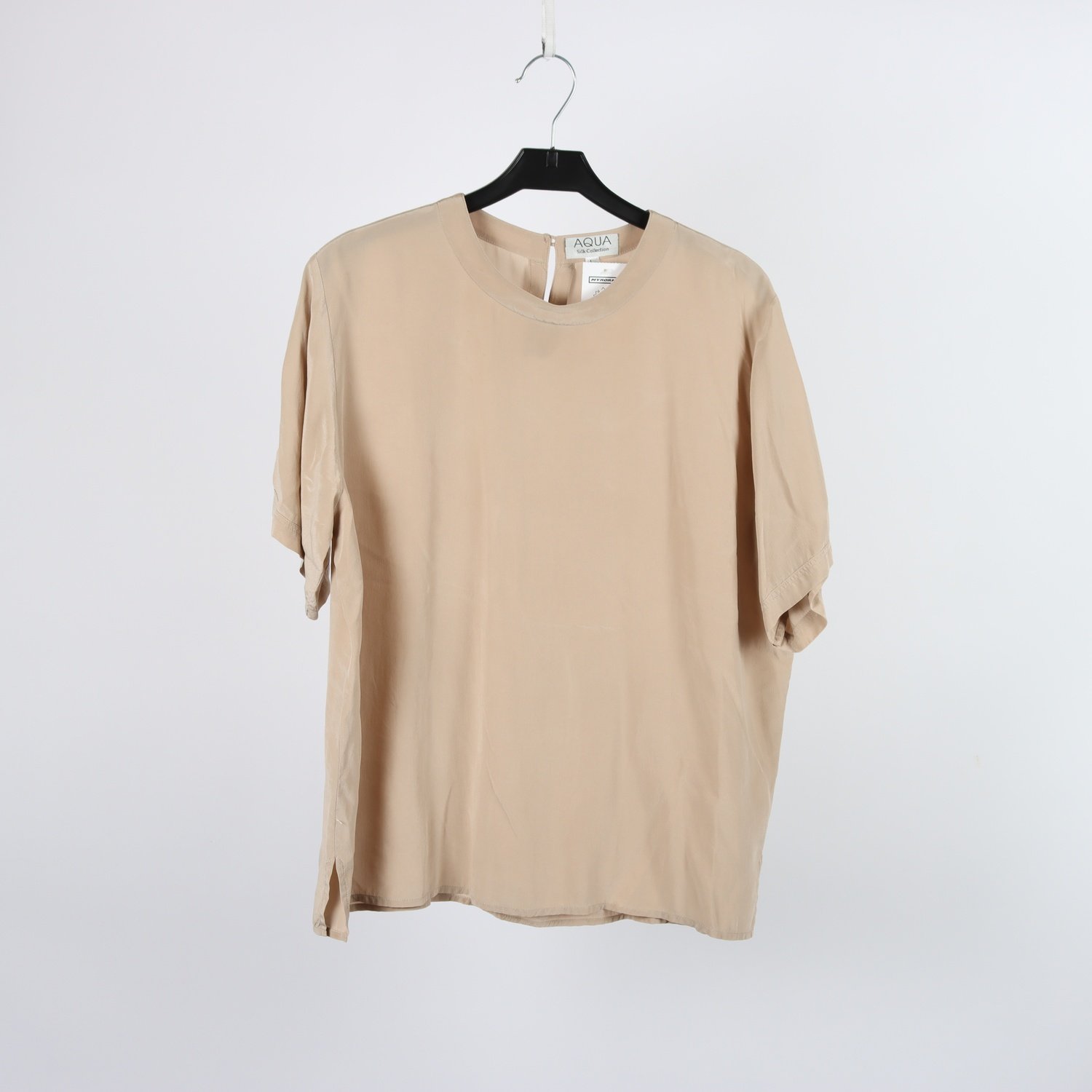 Blus, Aqua Silk Collection, beige, stl. L