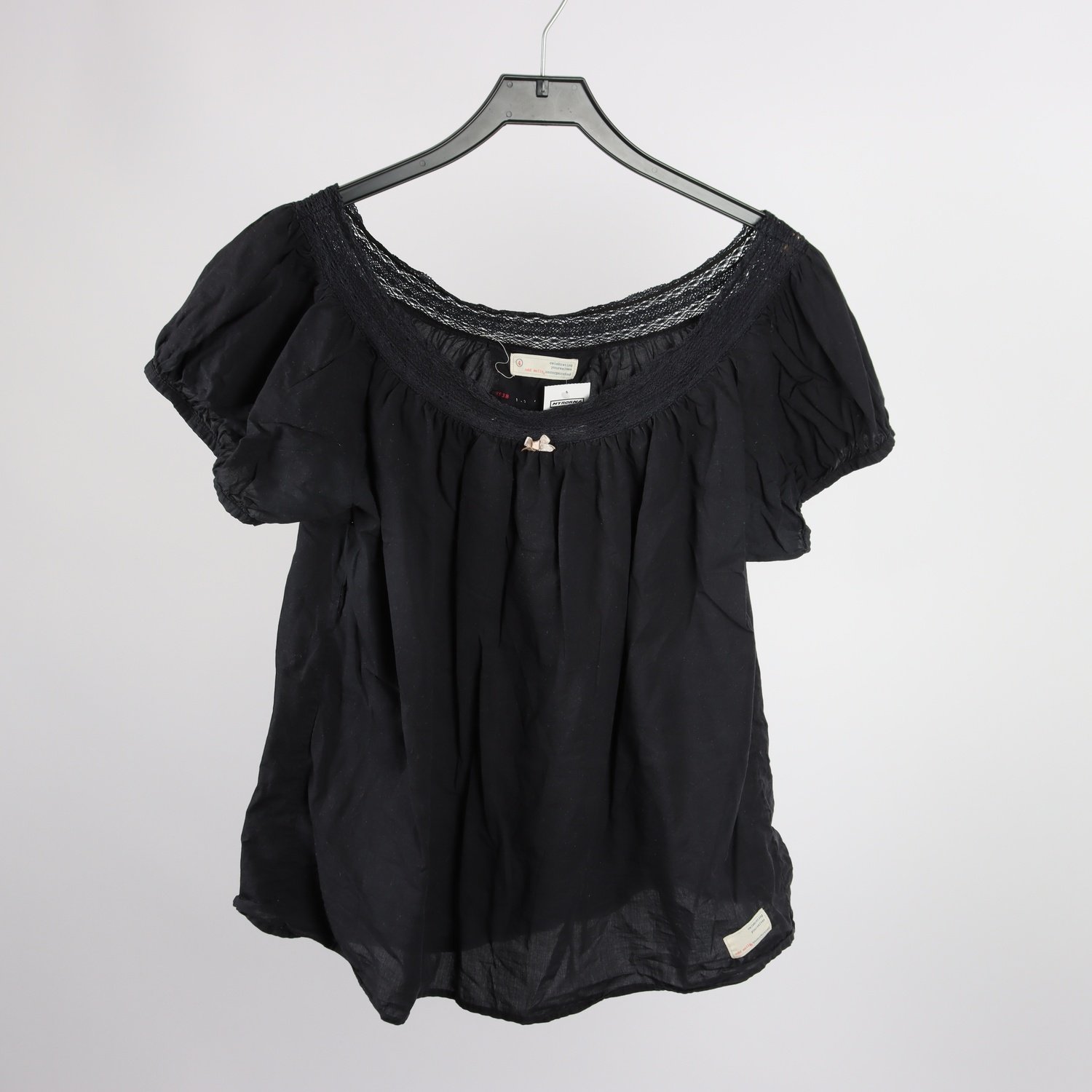 Blus, Odd Molly, svart, stl. 4 (L/XL)