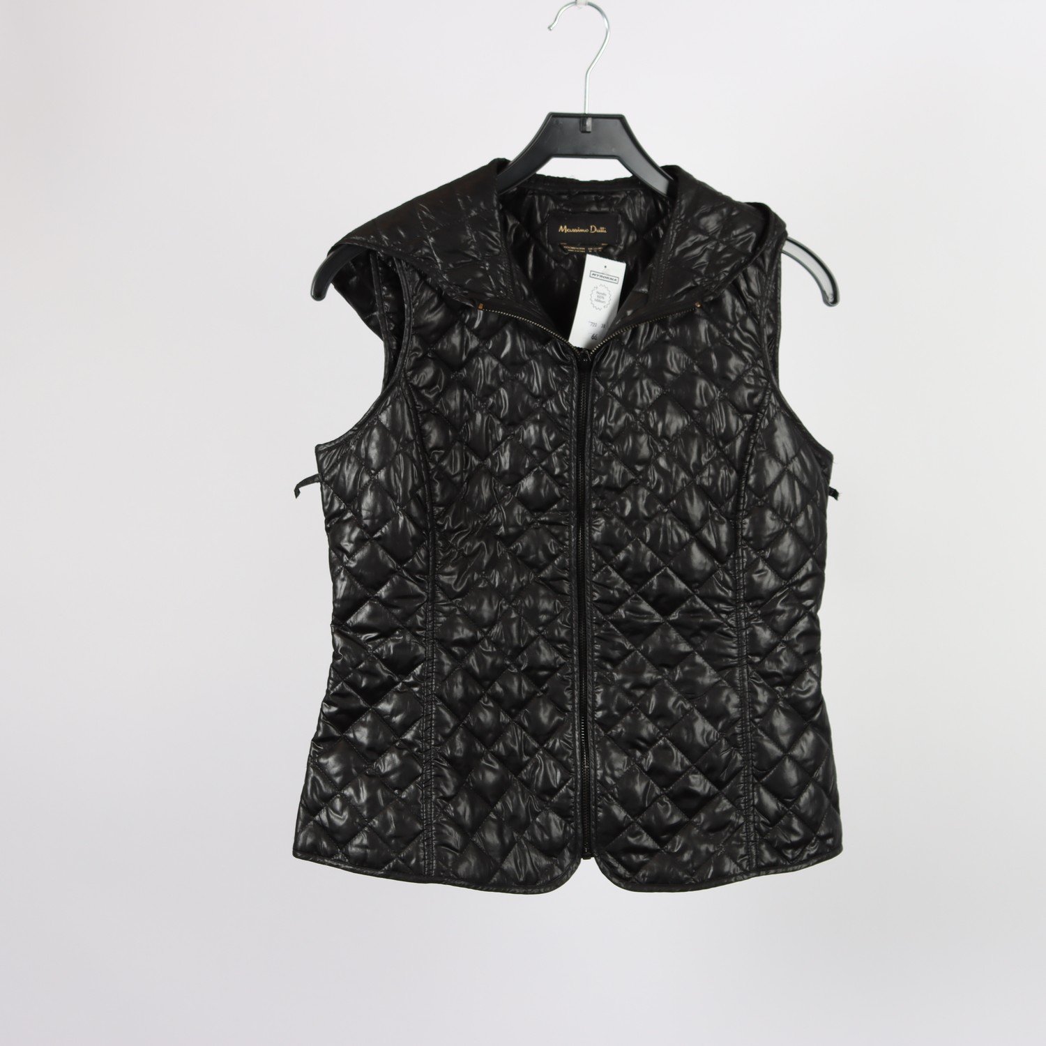 Väst, Massimo Dutti, svart, stl. M