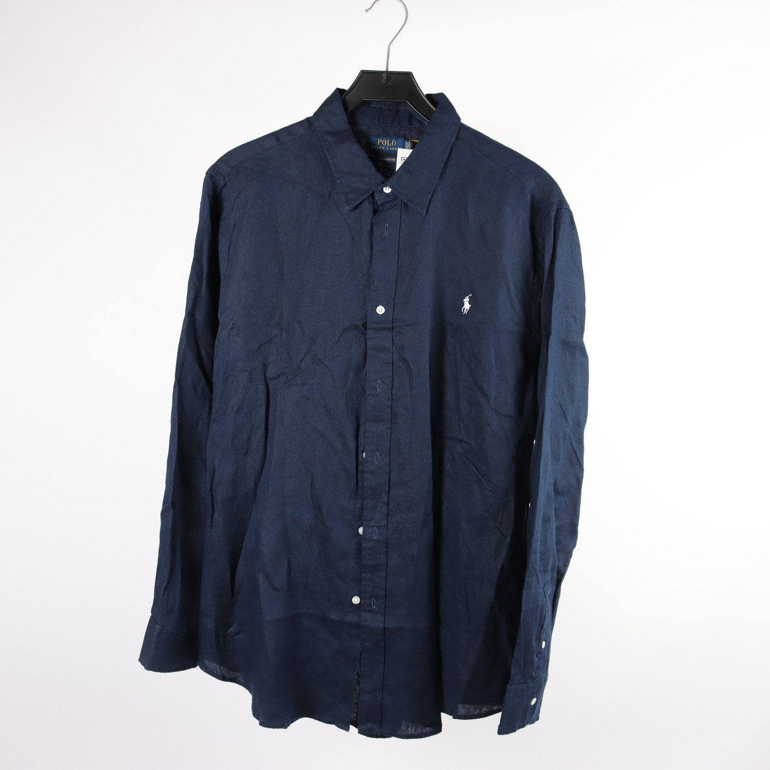 Skjorta, Polo Ralph Lauren, blå, lin, stl. XXL.