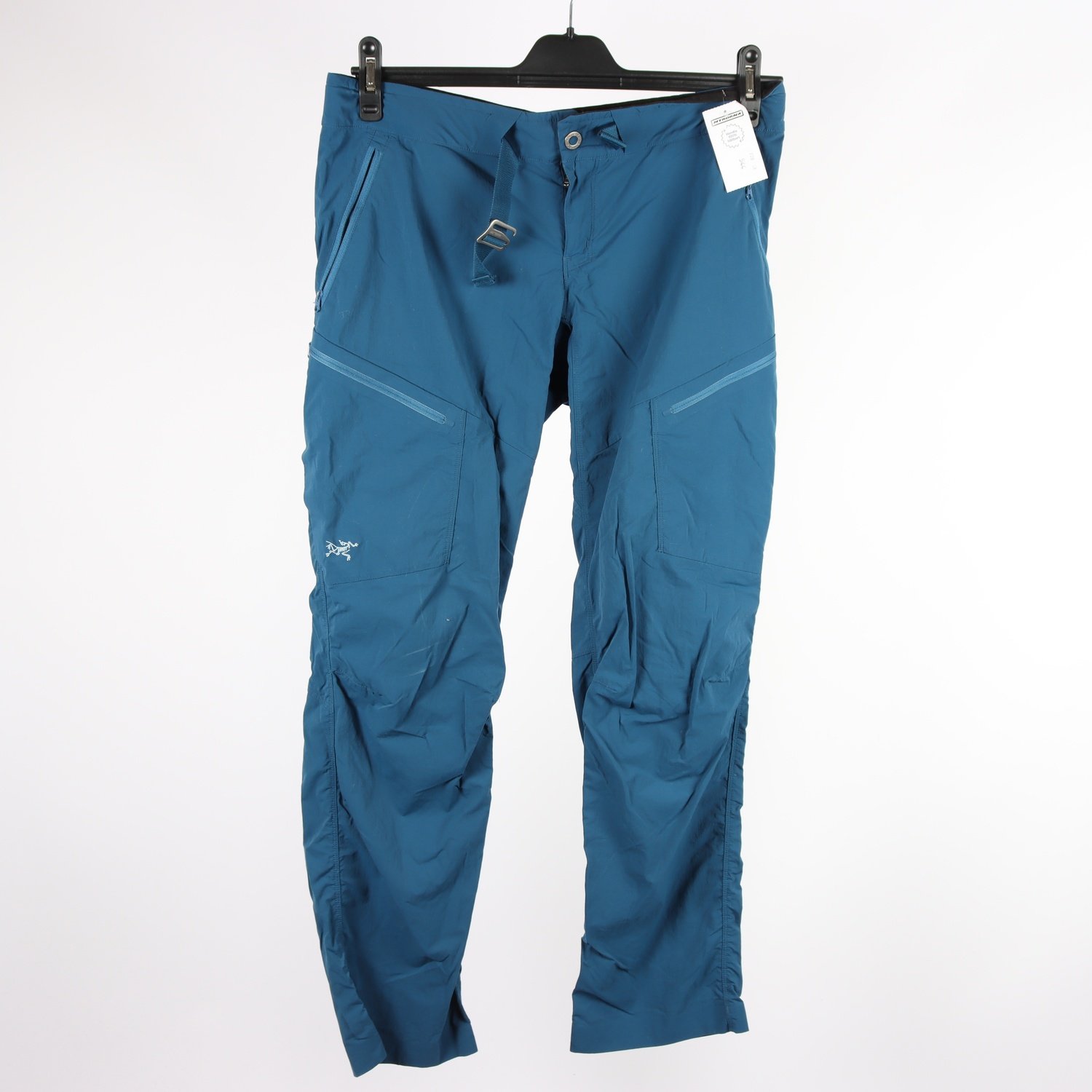 Friluftsbyxor, Arcteryx, blå, stl. 10.