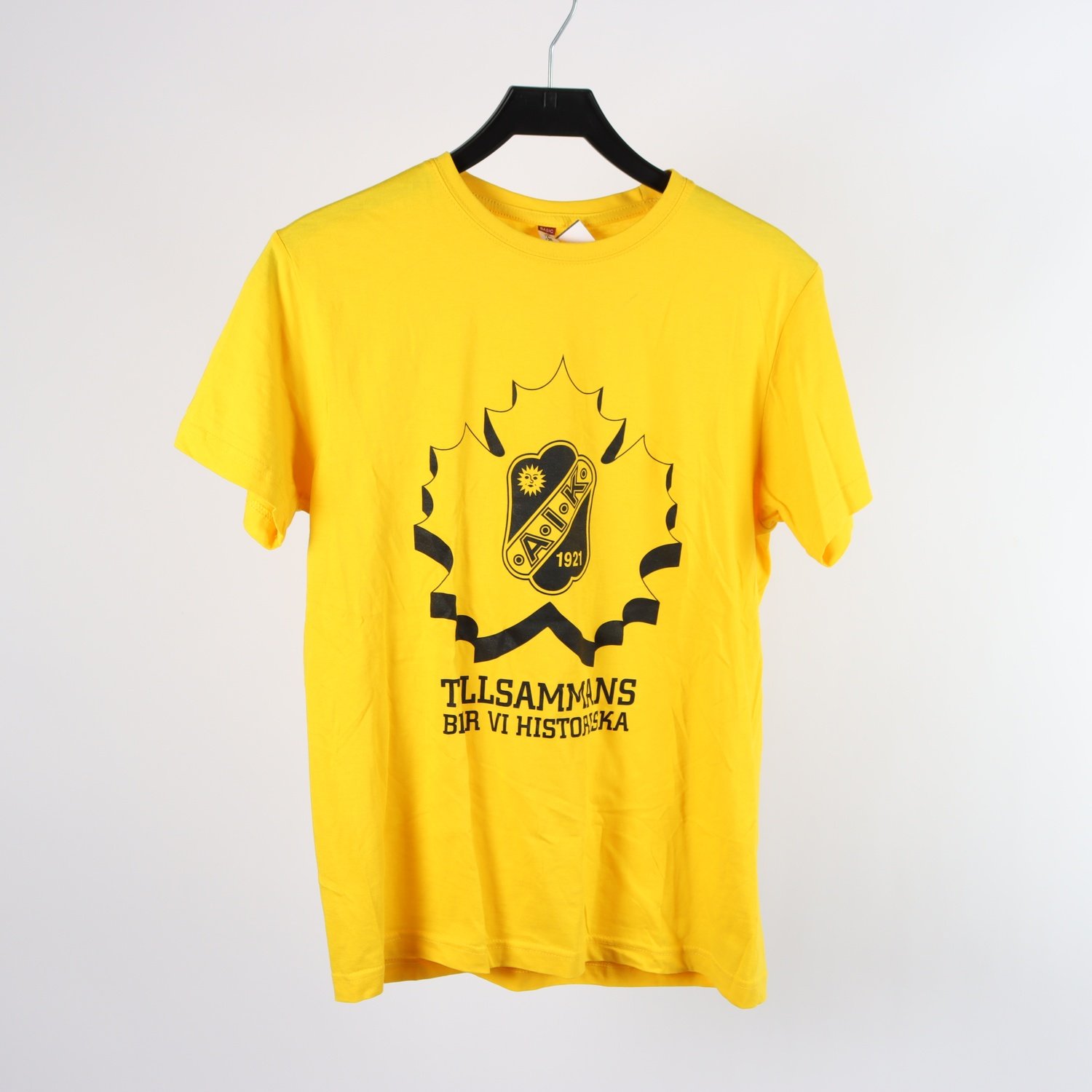 T-shirt, AIK , gul, stl. M
