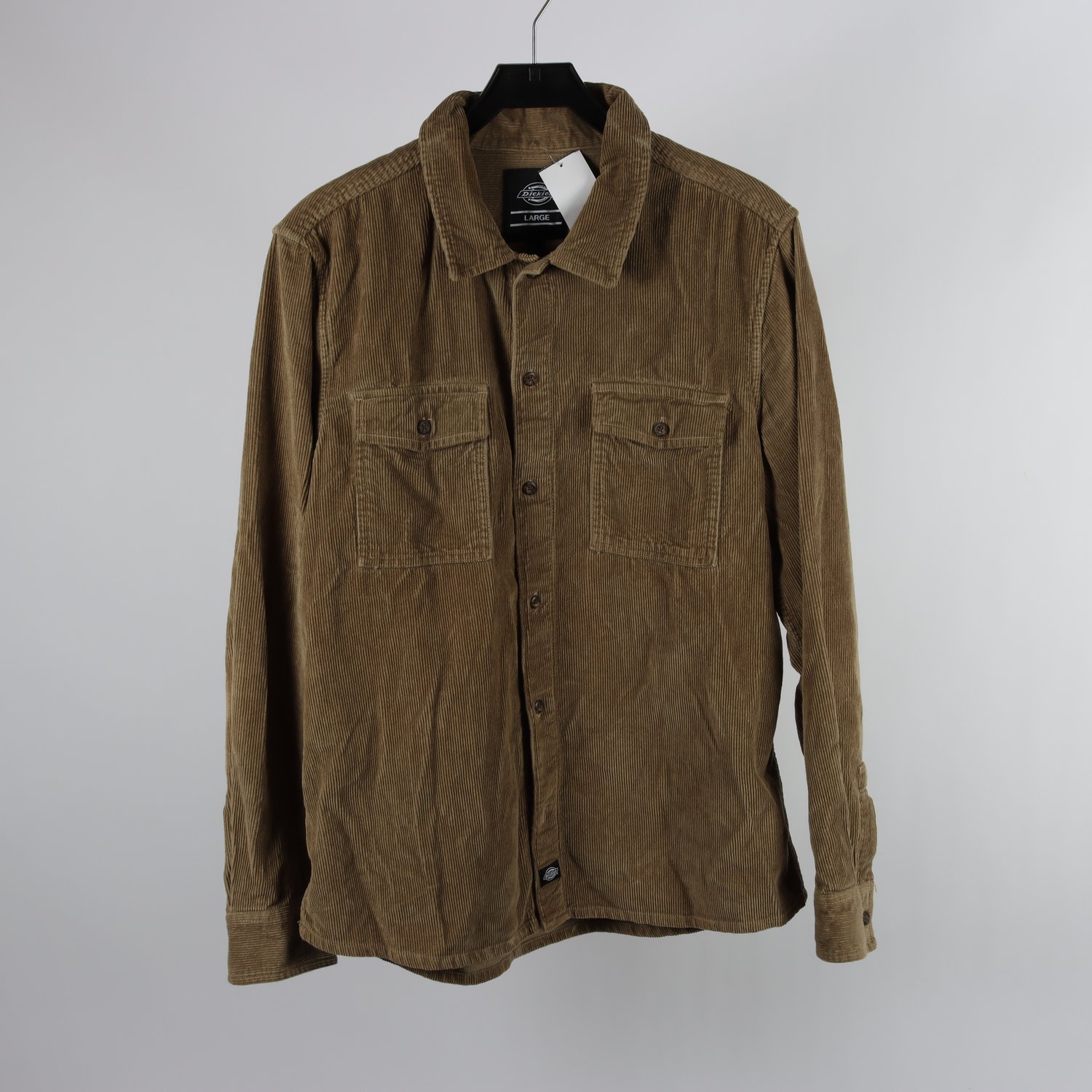 Manchester Skjorta, Dickies, brun, stl. L