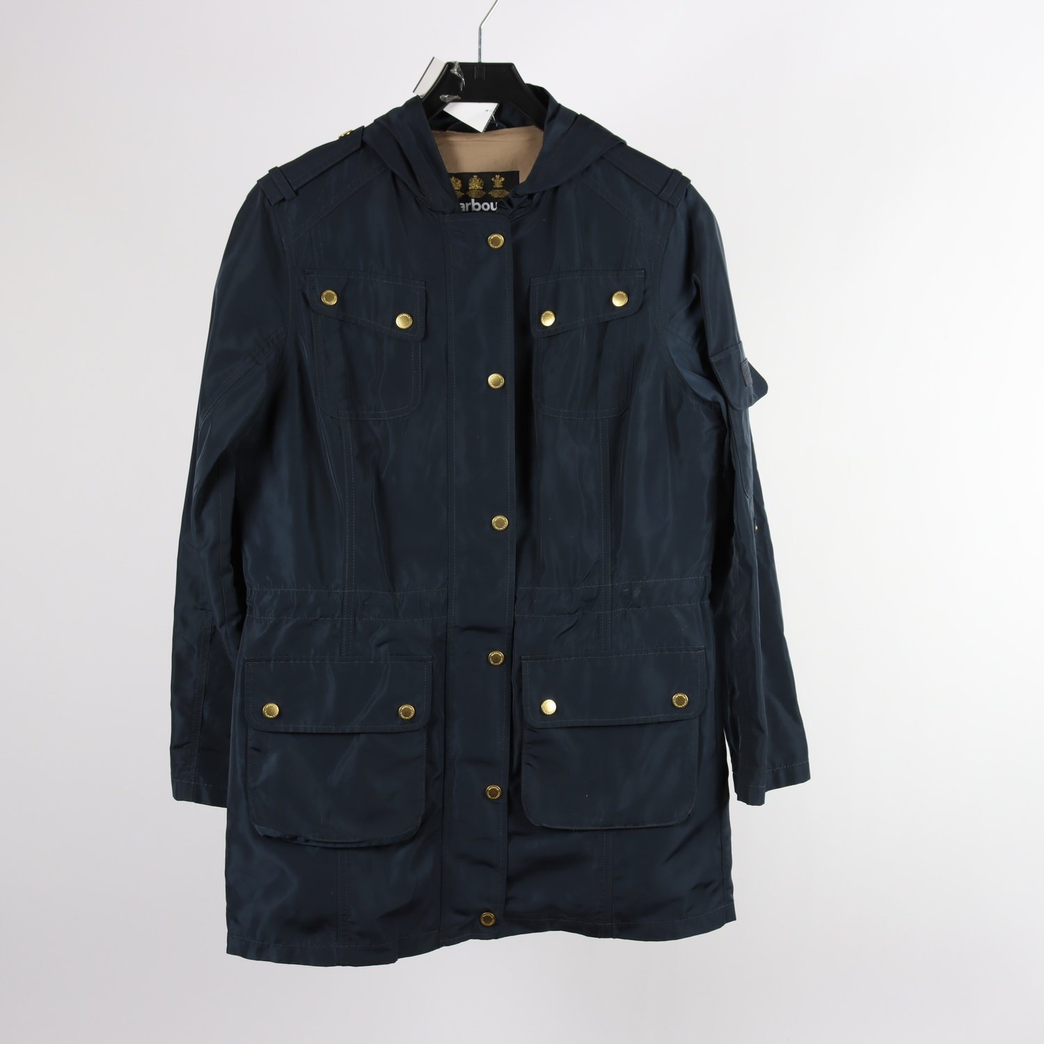 Jacka, Barbour, blå, stl. 36
