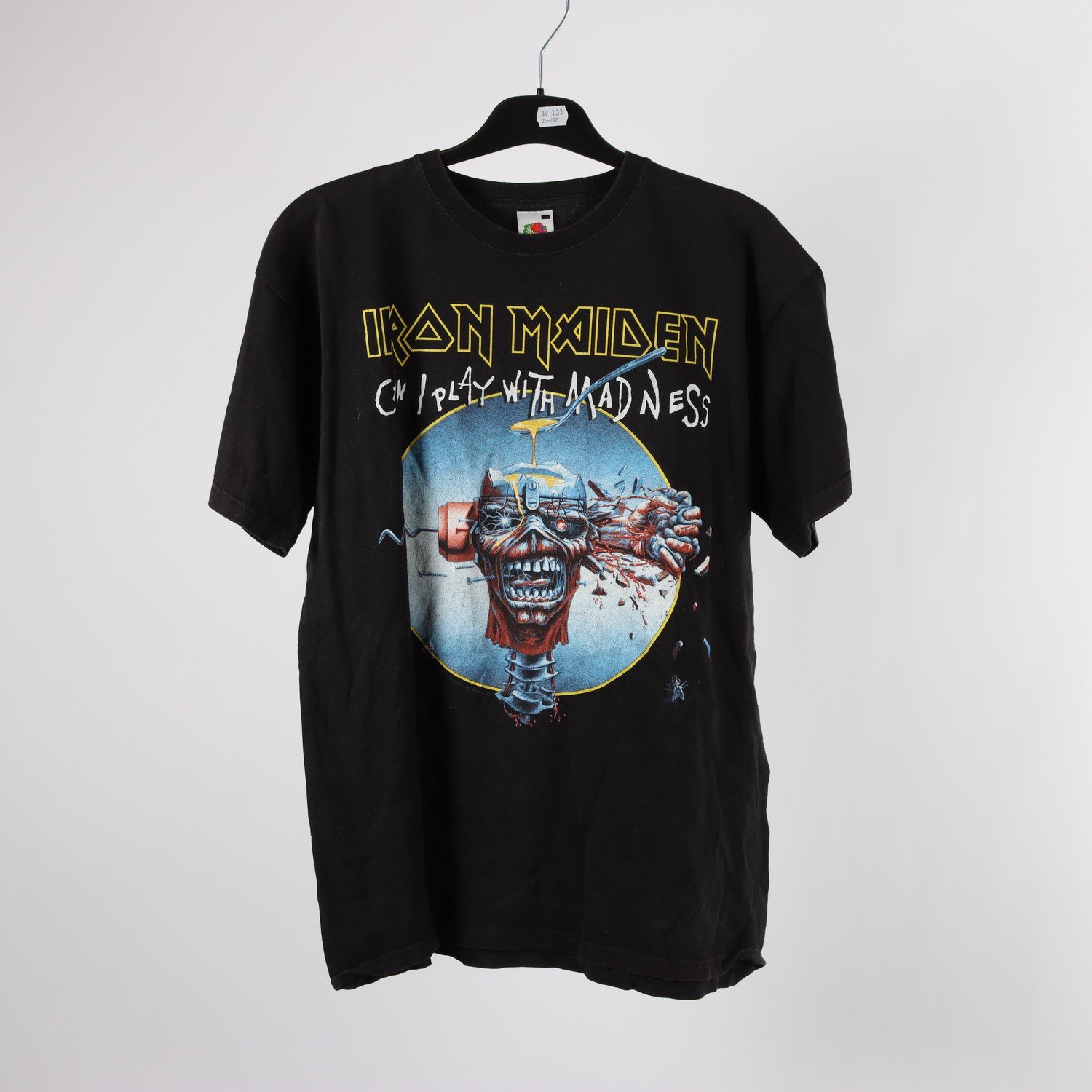 T-shirt, Iron Maiden, Fruit of the Loom, stl. L