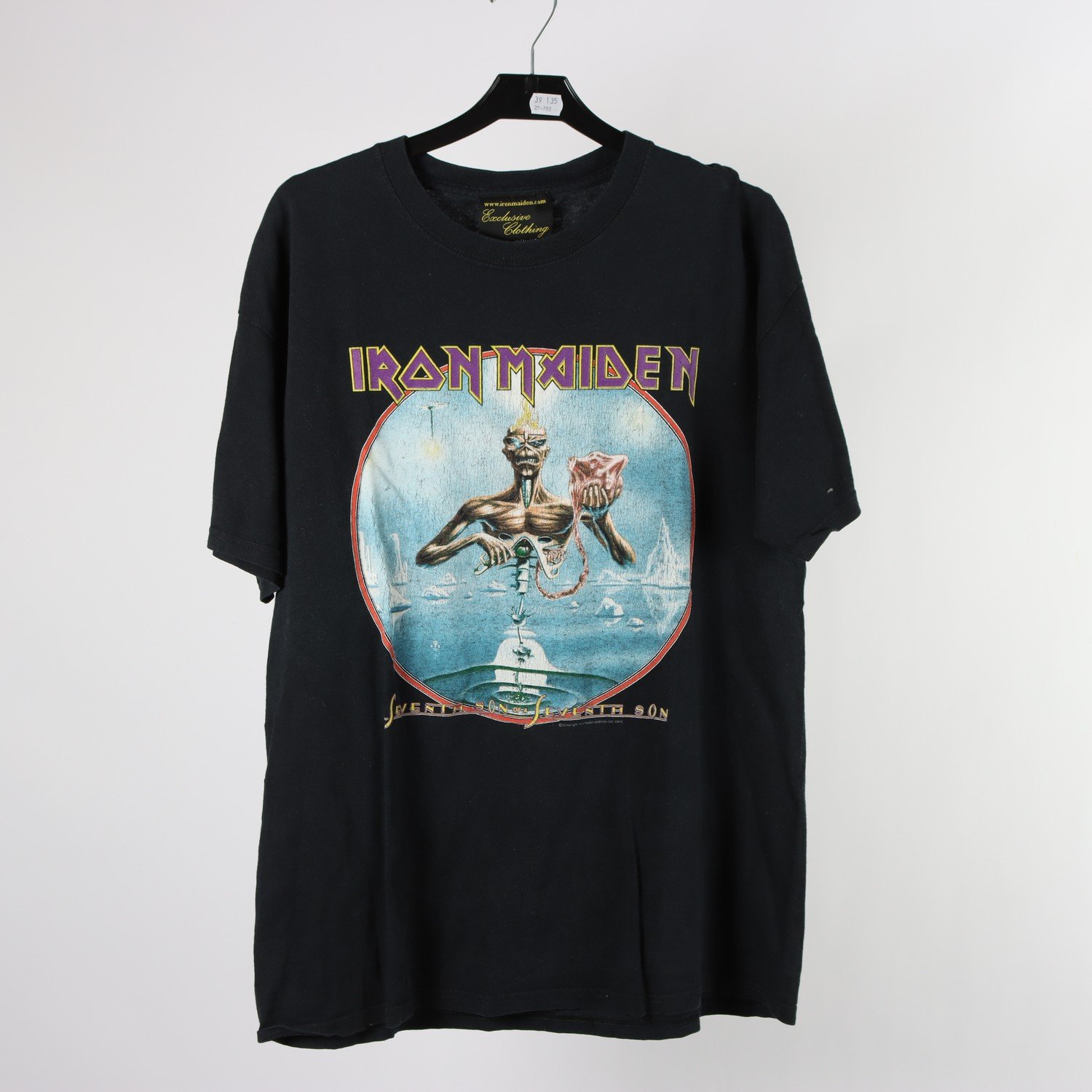T-shirt, Hanes, Iron Maiden Exclusive Clothing, stl. L