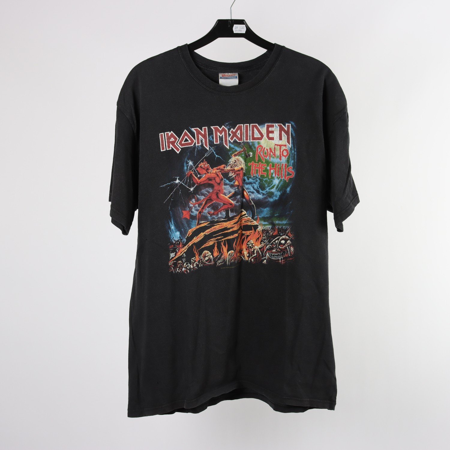 T-shirt, Iron Maiden, Hanes, stl. L