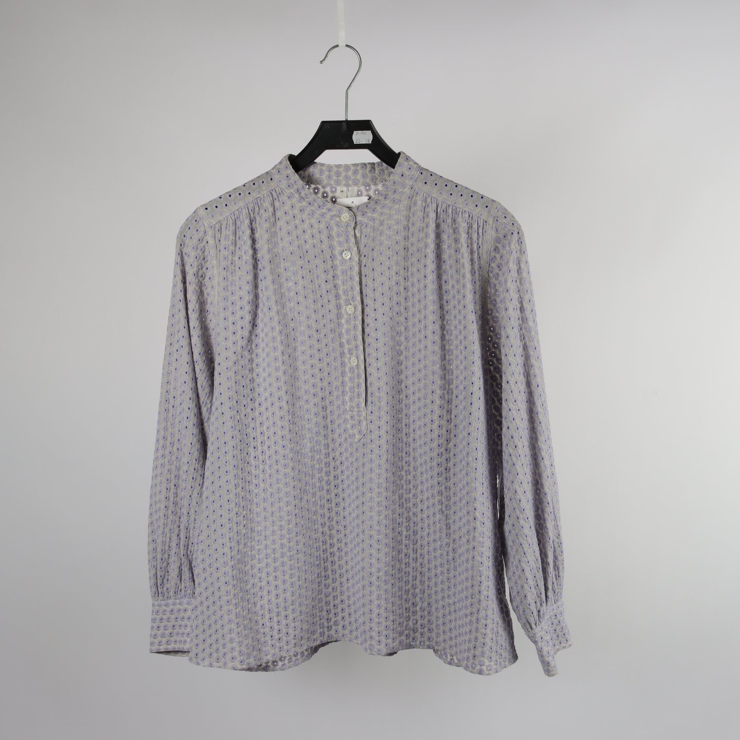 Blus, Arket, lila, grå, stl. 38