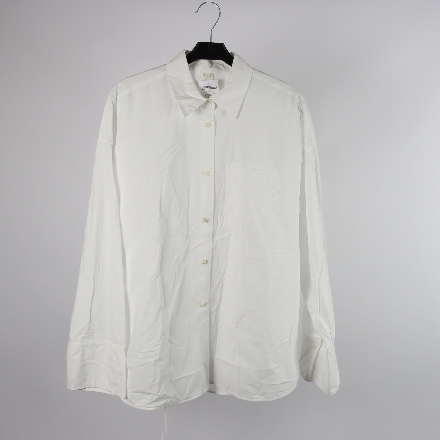 Blus, Arket, vit, stl. 38