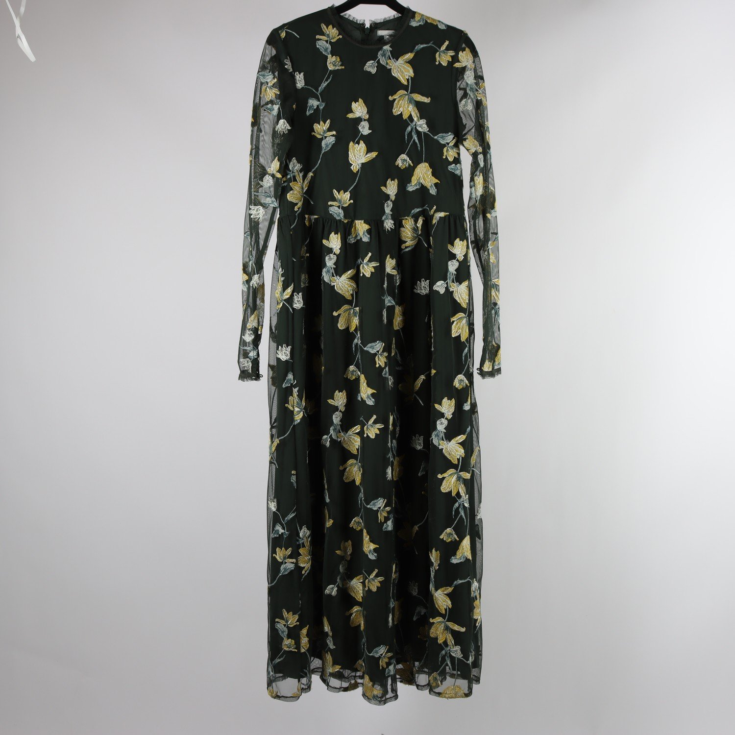Klänning, H&M, grön, stl. 36