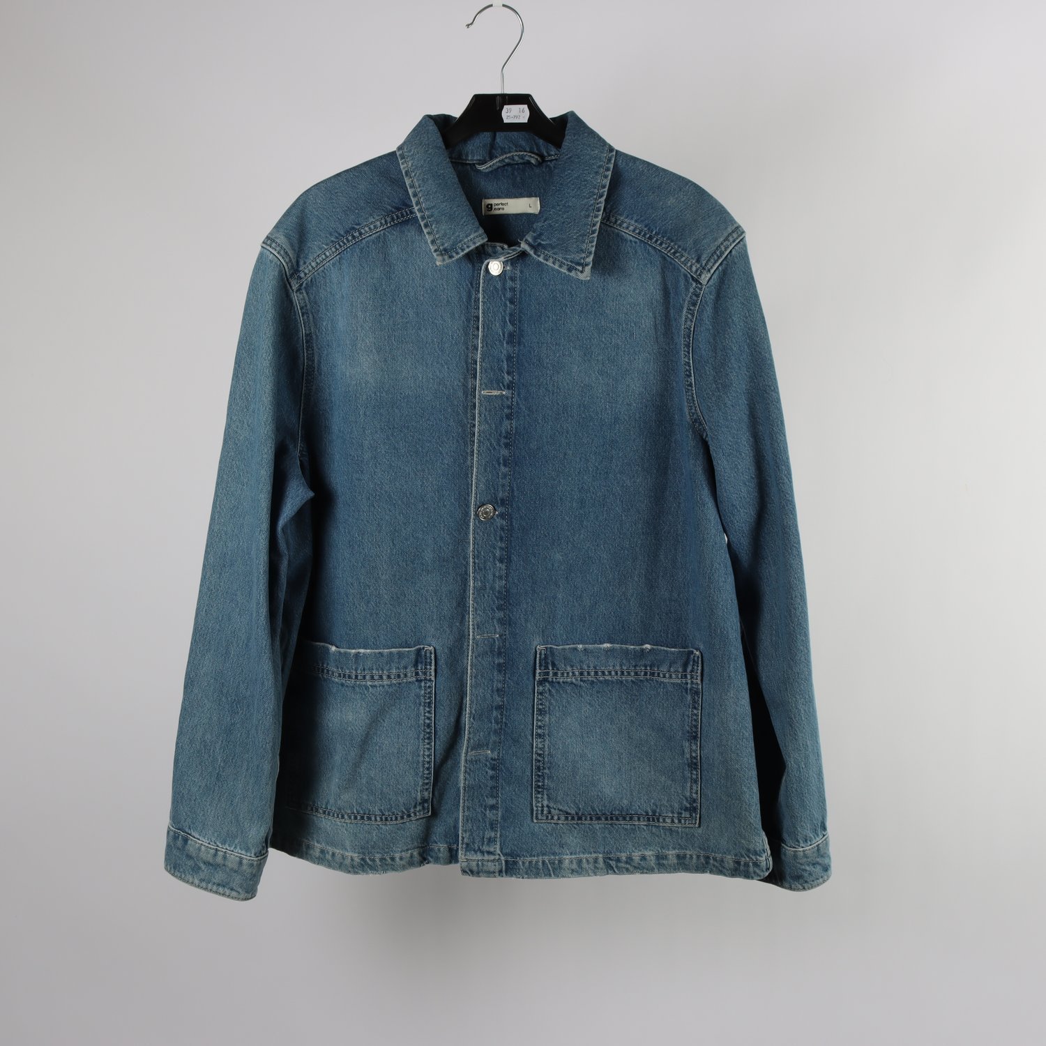 Jeansjacka, Gina Tricot, stl. L