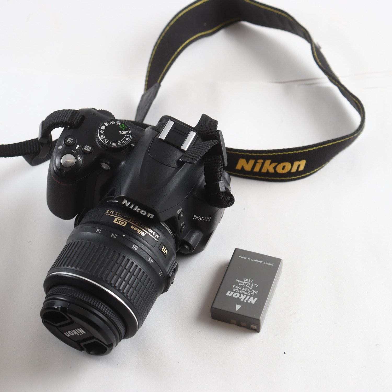 Kamera, Nikon D3000.
