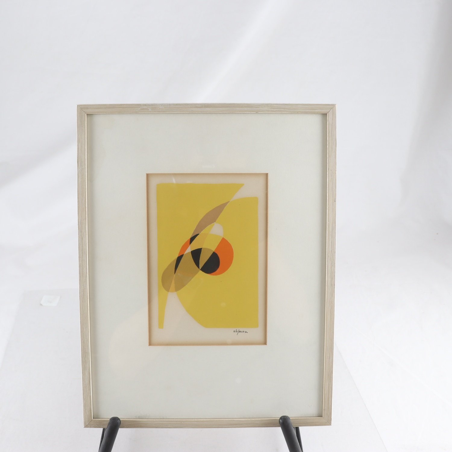 Litografi färgserigrafi, Pierre Olofsson. Samfraktas ej.