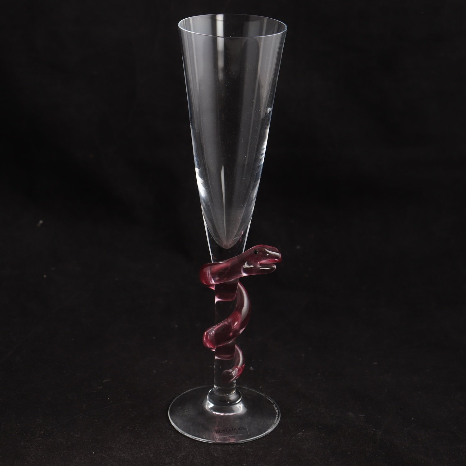 Champagneglas, Cleopatra, Ulrica Hydman Vallien, Kosta Boda