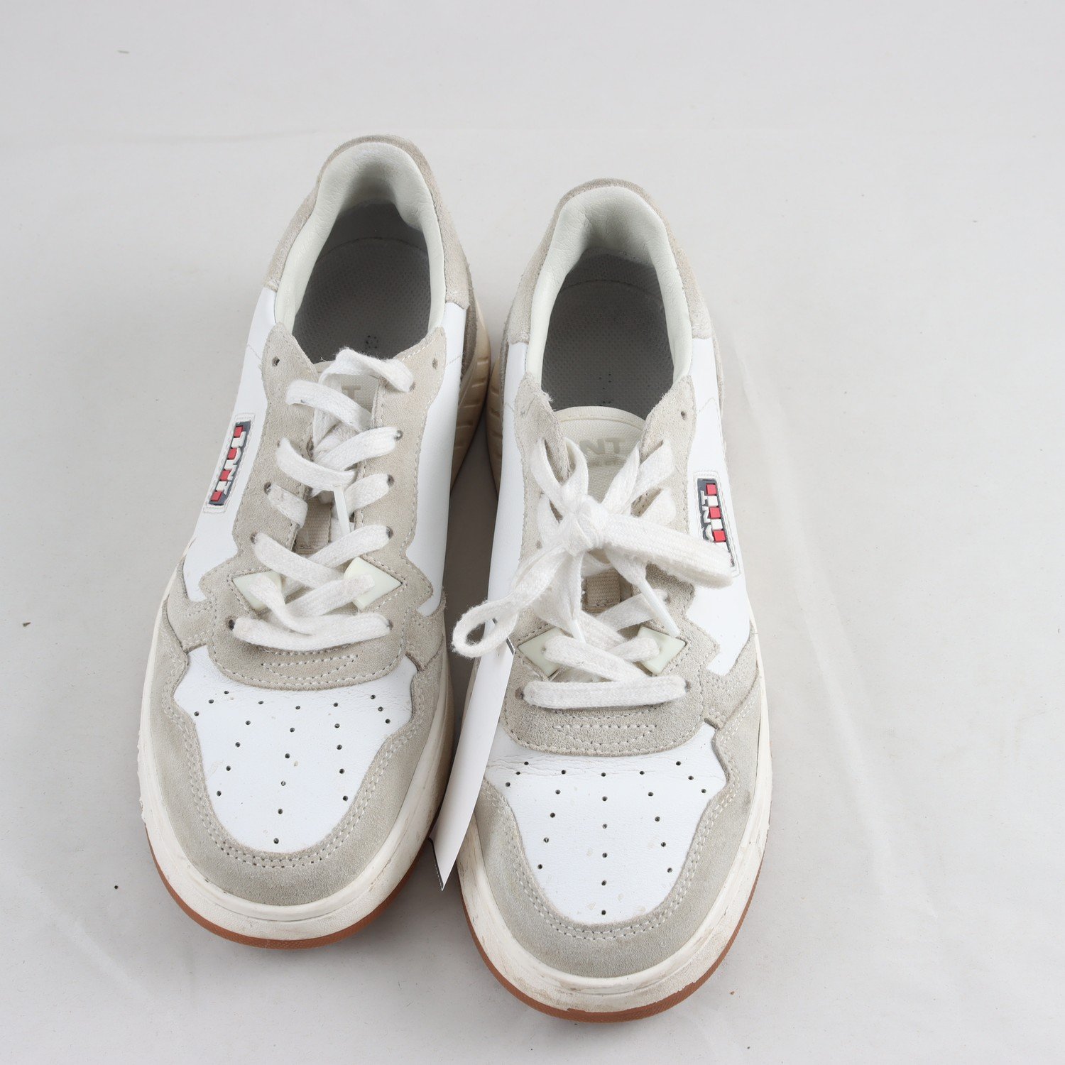 Sneakers, Gant, vit, mocka, stl. 39