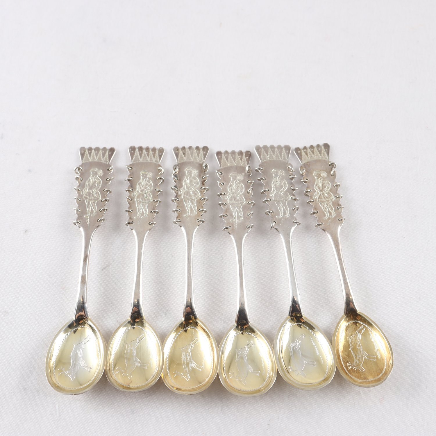 Silverskedar 6 st