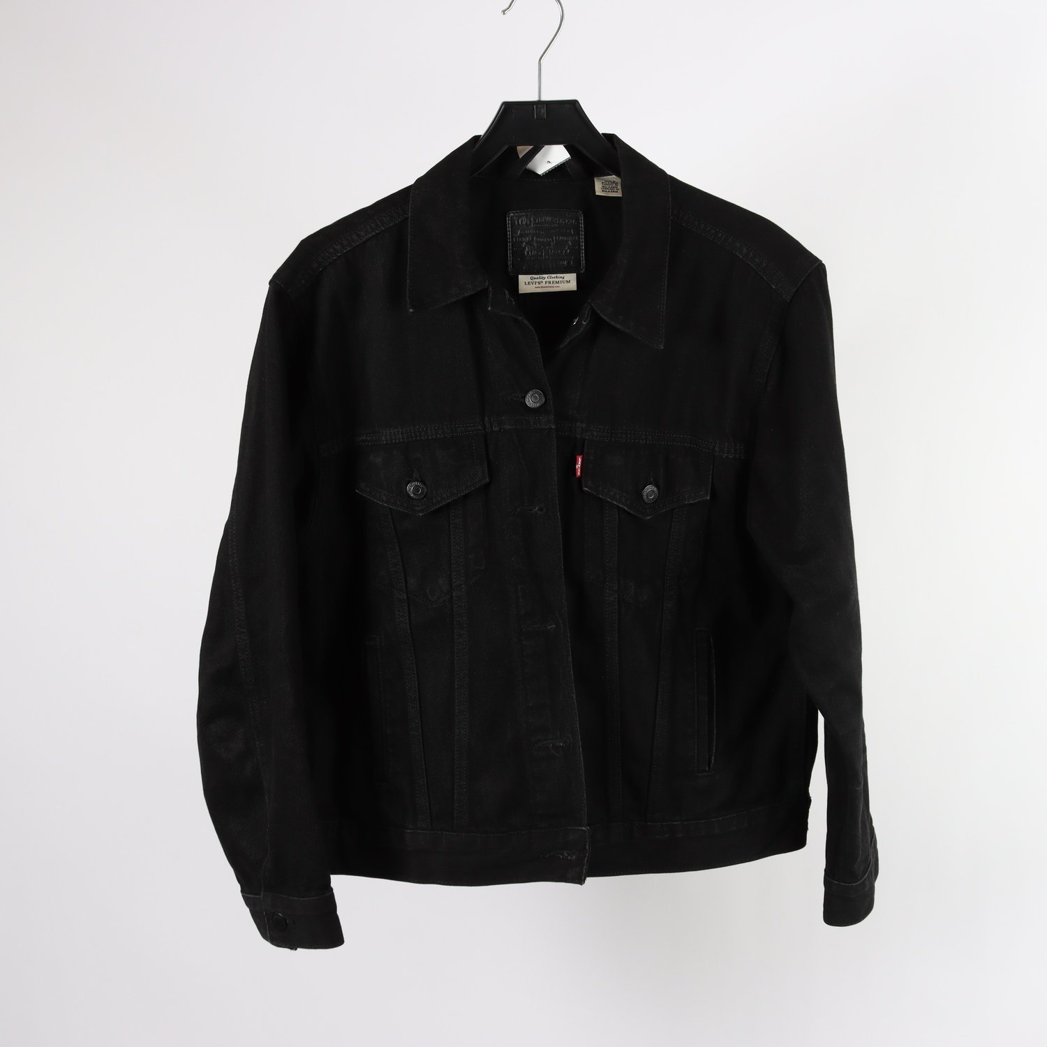 Jeansjacka, Levis, svart, stl. L