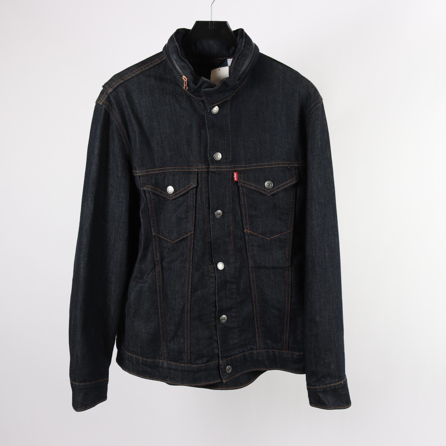 Jeansjacka, Levis, blå, stl ca. M/L