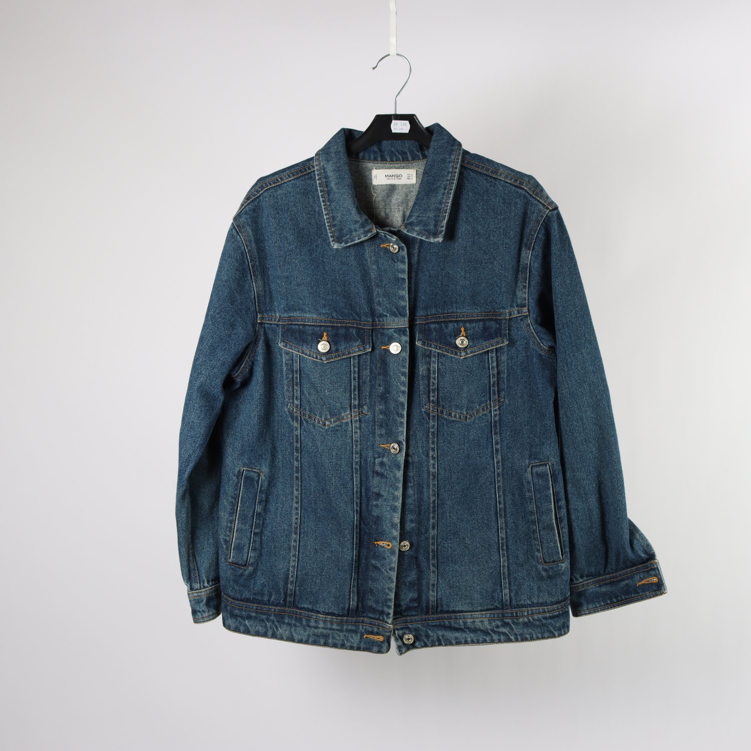 Jeansjacka, Mango, stl. M