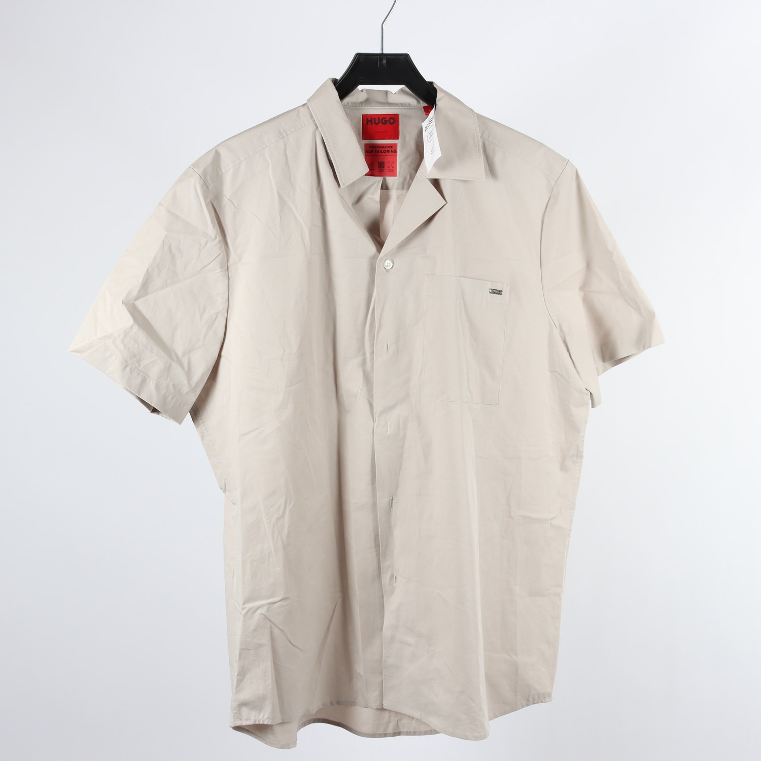 Skjorta, Hugo Boss, beige, stl. XL.