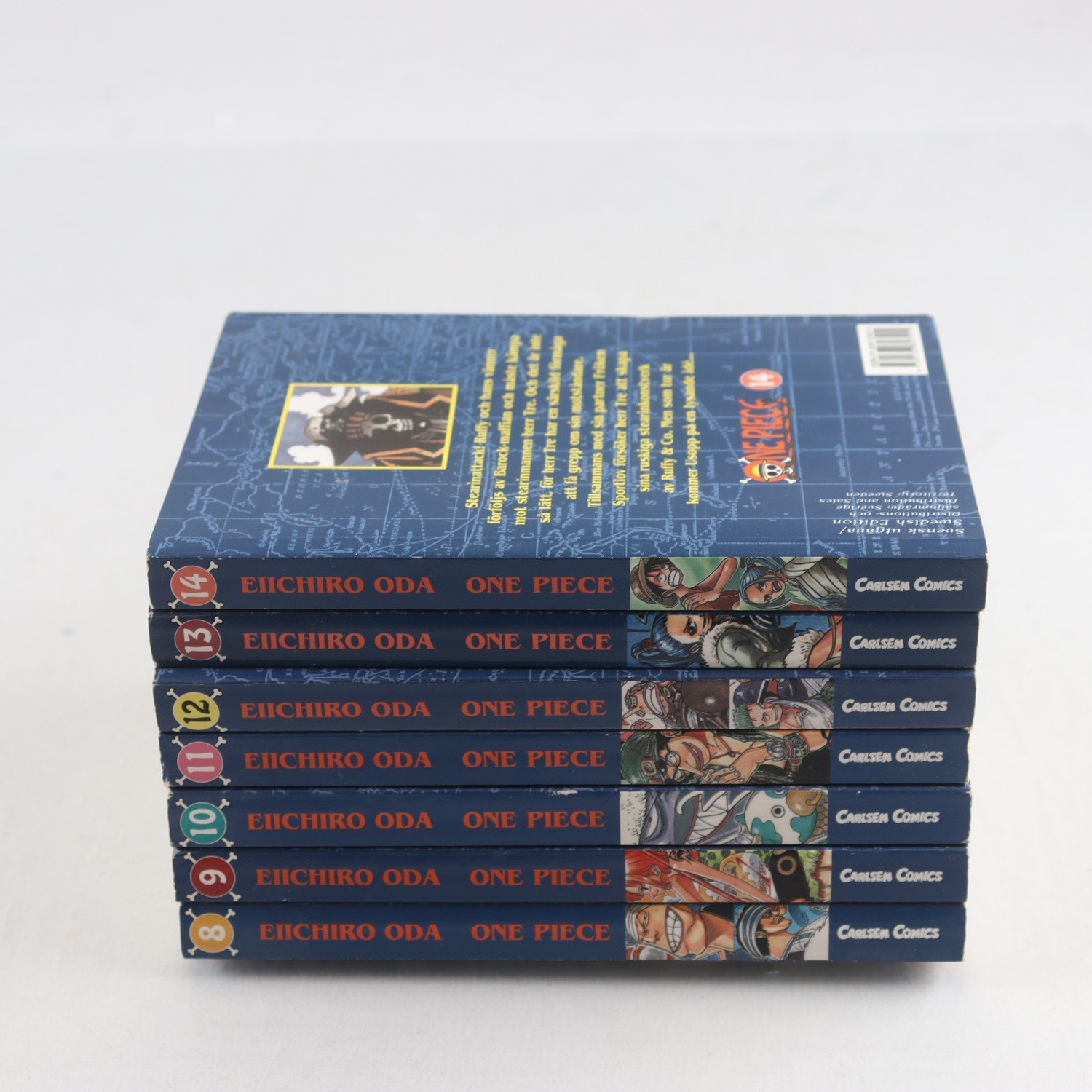 One Piece, Eiichiro Oda, Vol. 8-14