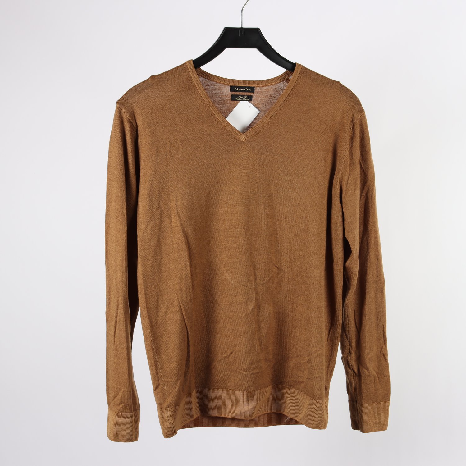 Tröja, Massimo Dutti, brun, ull, stl. M.