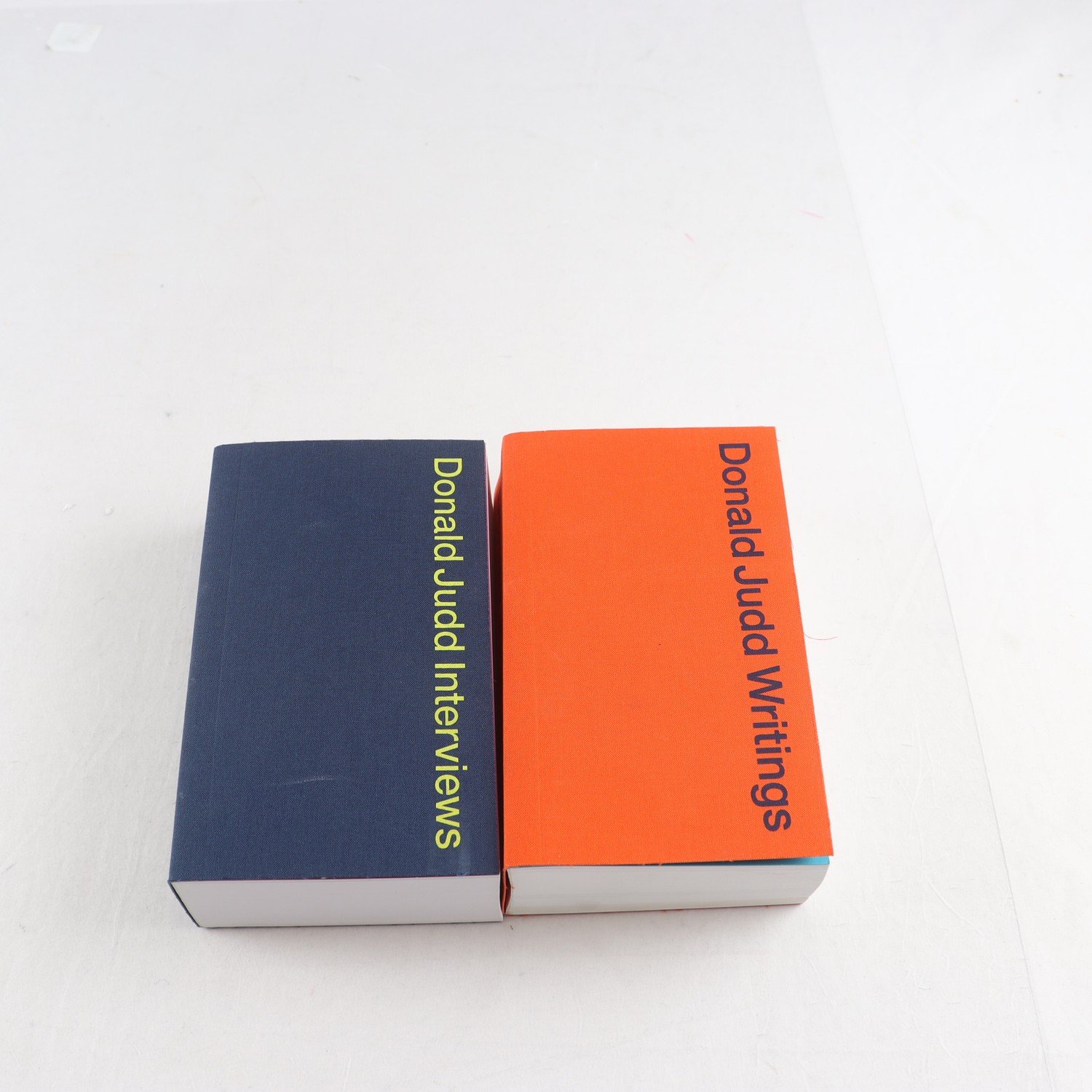 Donald Judd Writings + Donald Judd Interviews