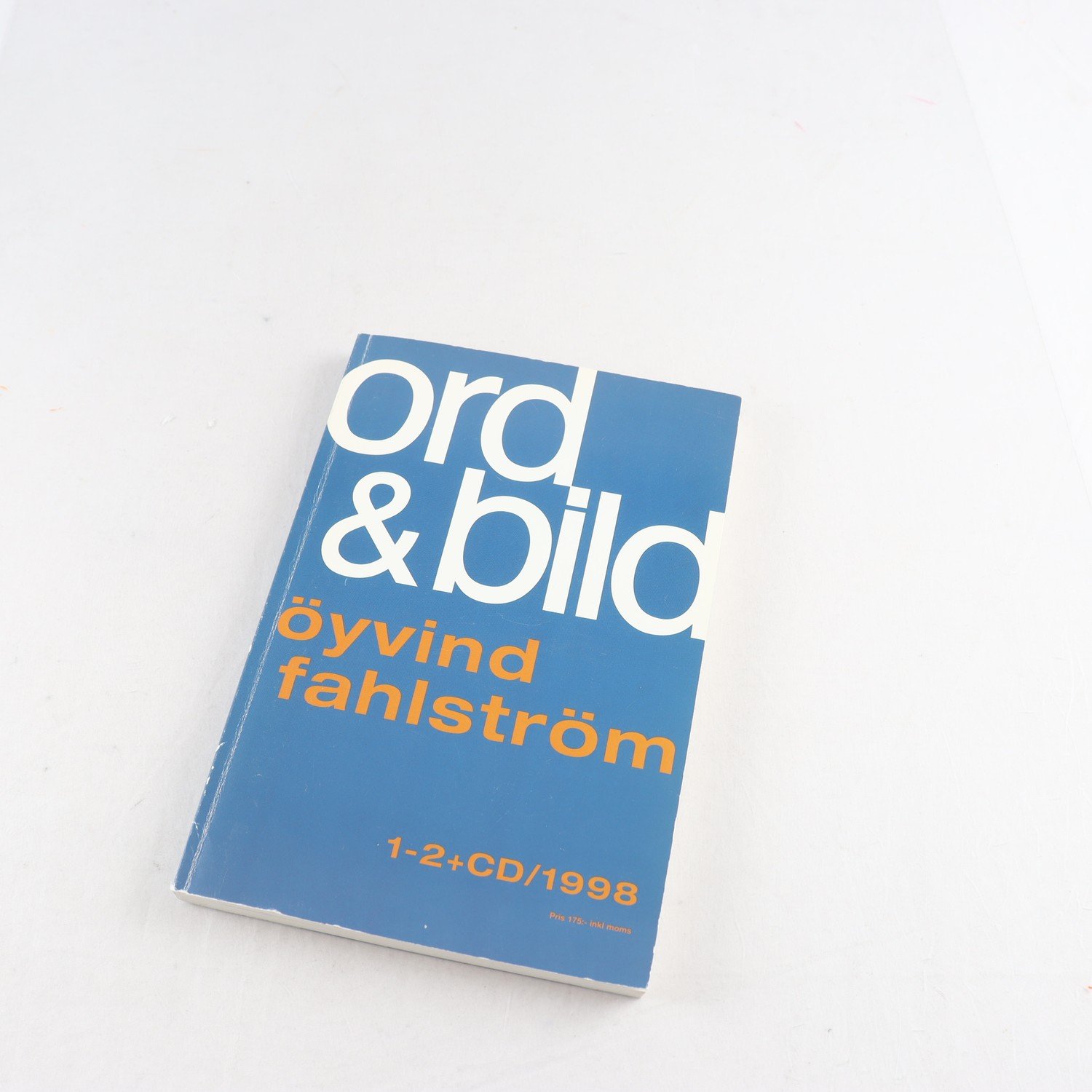 Öyvind Fahlström, Ord & bild 1-2+CD/1998