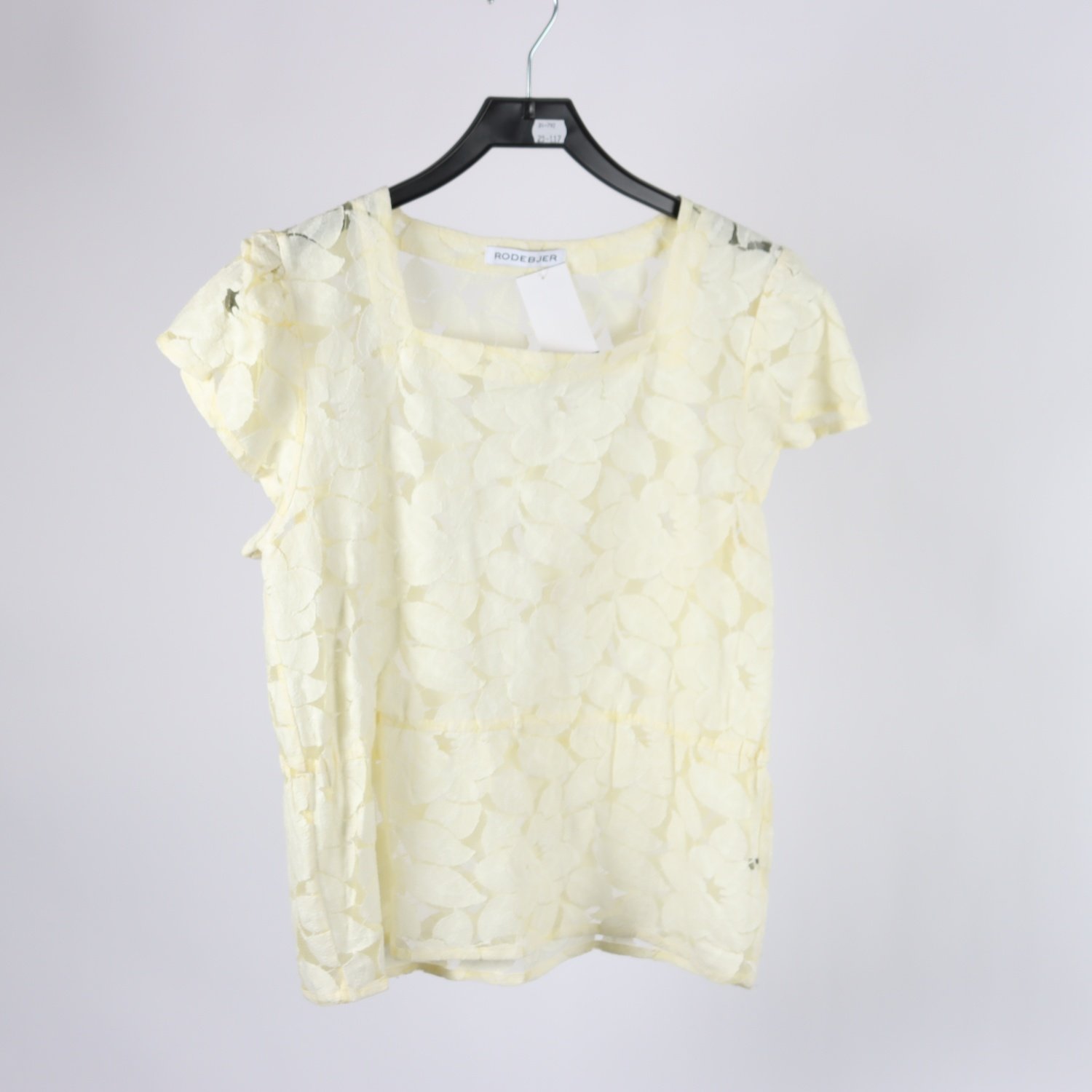 Blus, Rodebjer, gul, stl. M.