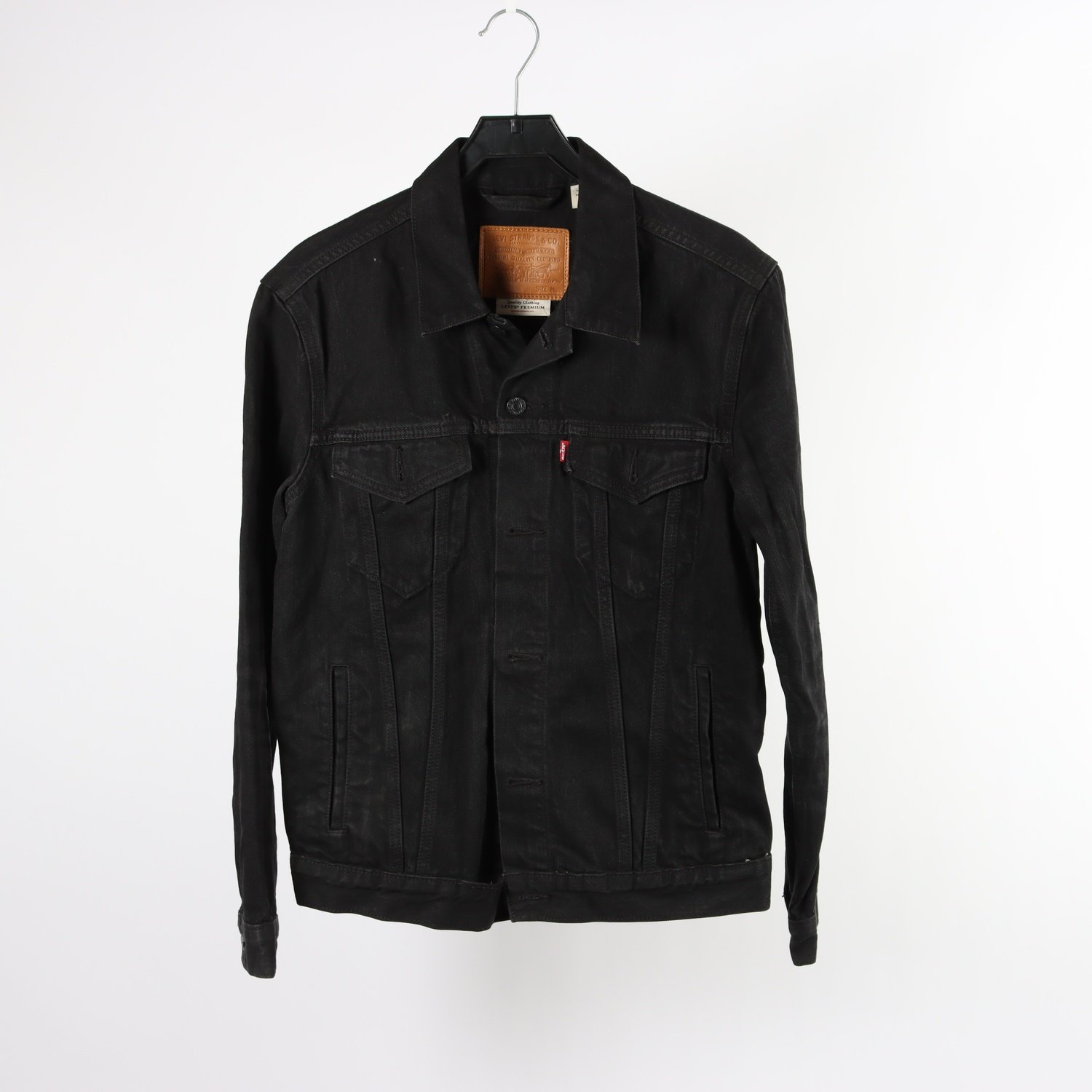 Jeansjacka, Levis, svart, stl. M.