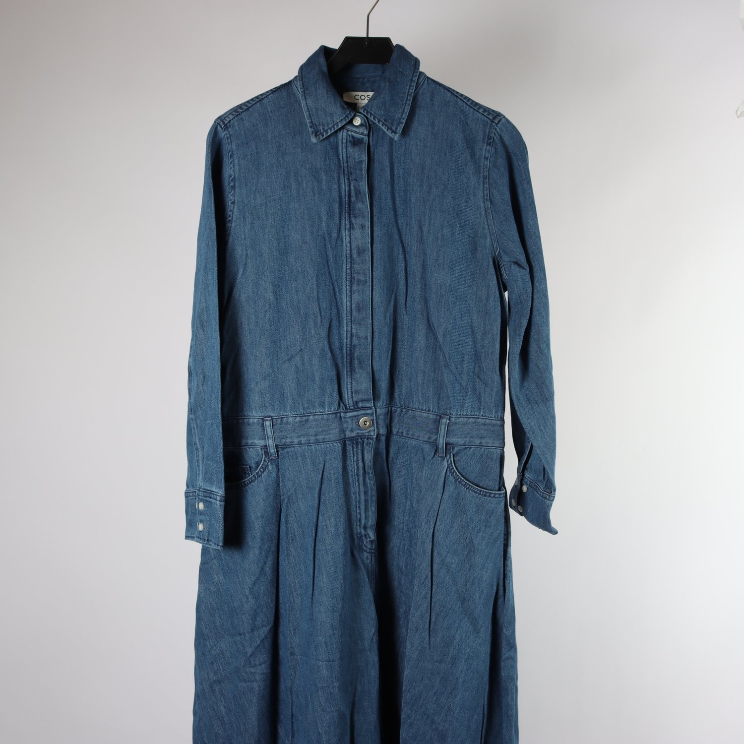 Jeansklänning, COS, blå, stl. 42