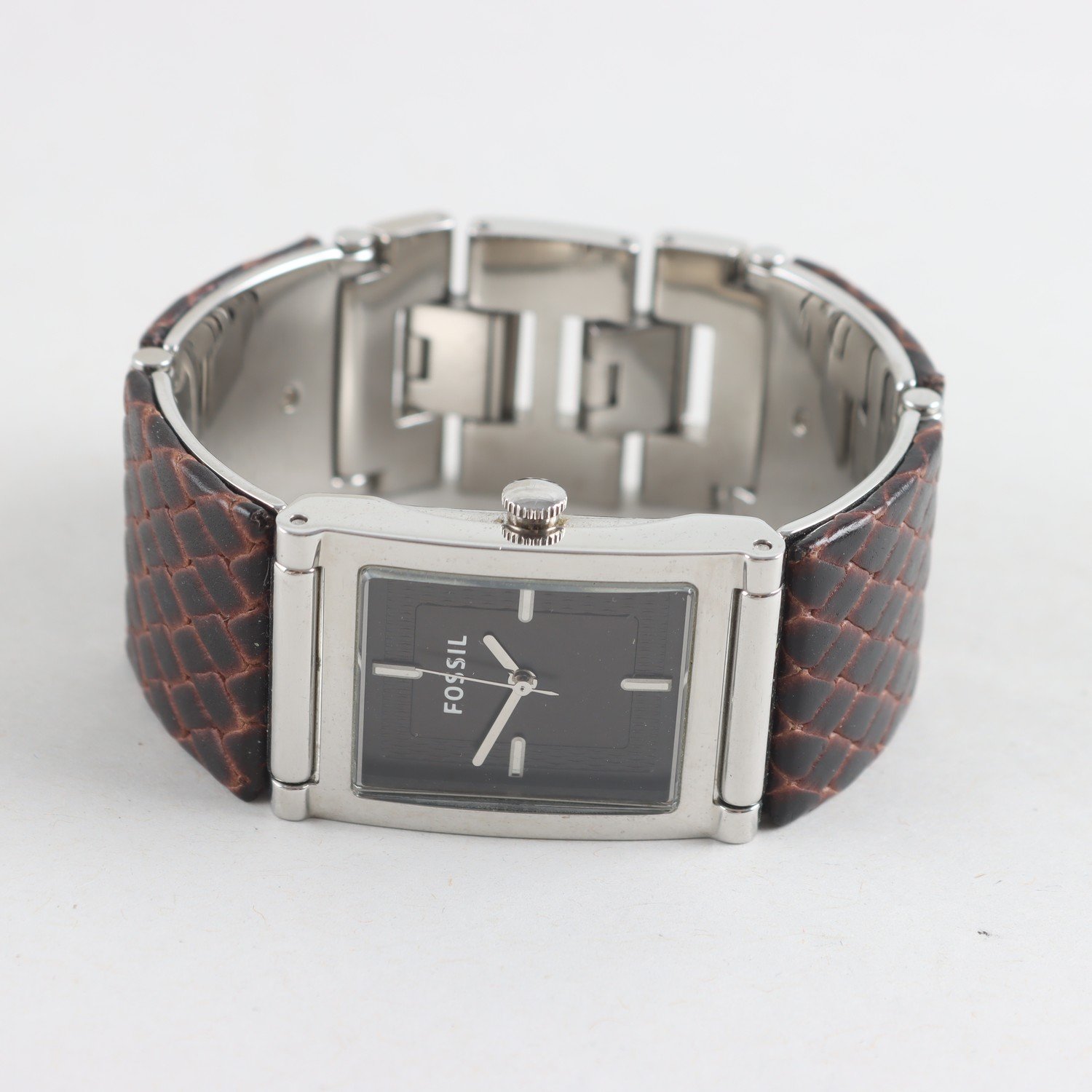 Armbandsur, stål, Fossil, quartz