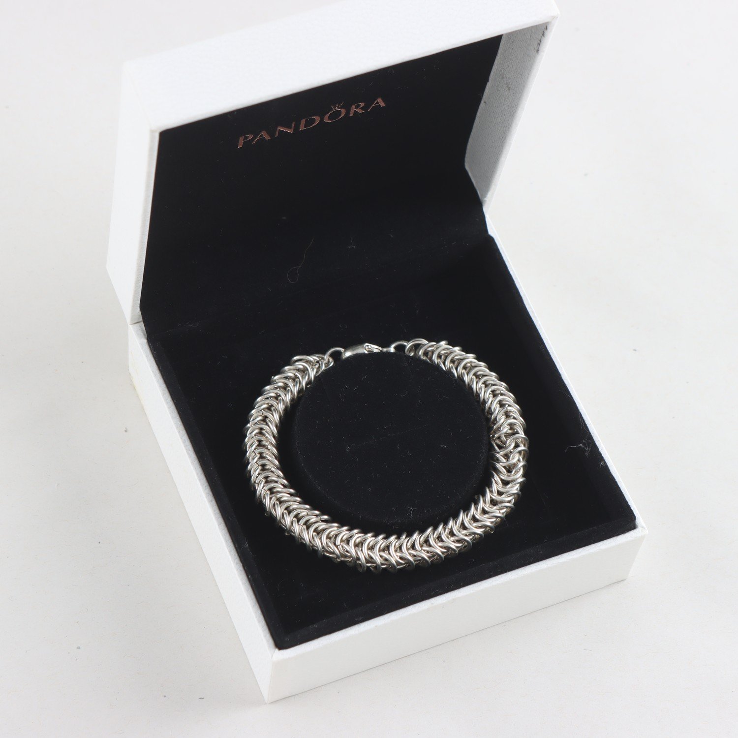 Armband, silver 925, drottninglänk, vikt: 26,3g