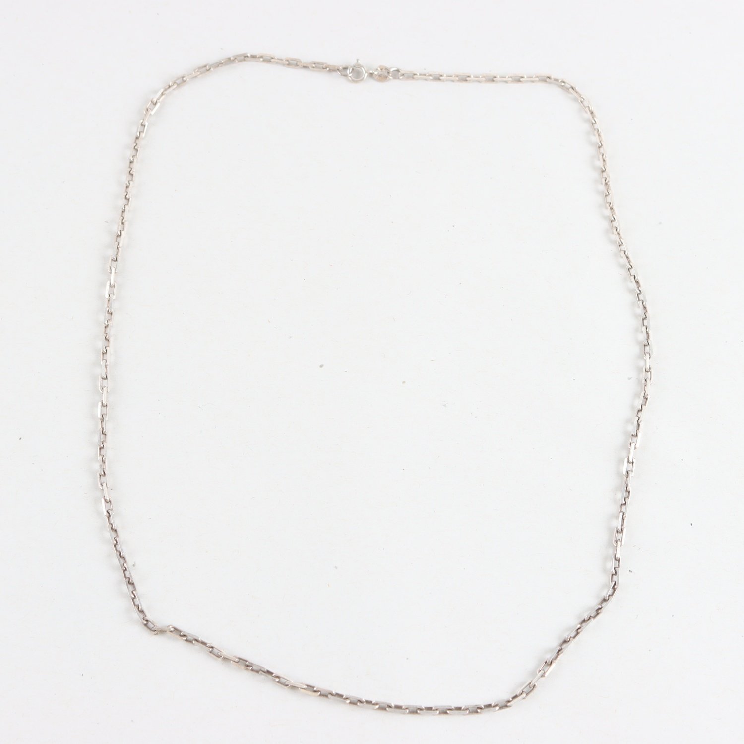 Halsband, länk, silver 925, vikt: 10,2g